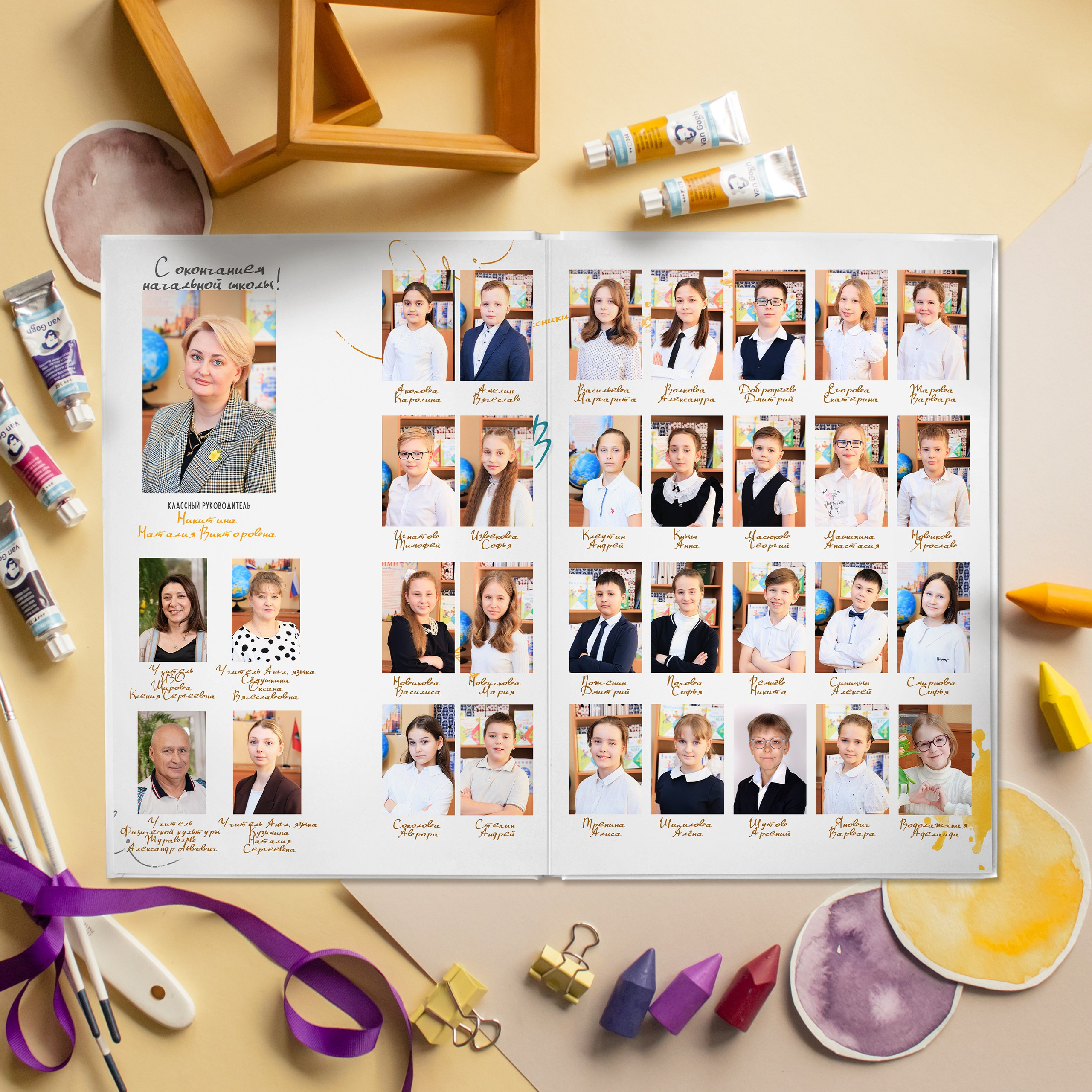Премиум 5 разворотов. Выпускные альбомы для детского сада и школы в Москве