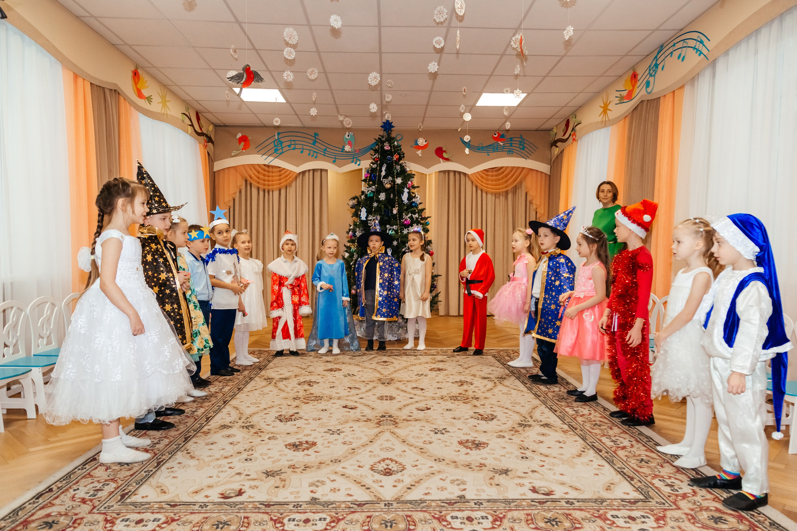 Новогодний утренник. Семейный фотограф Любовь Саркеева