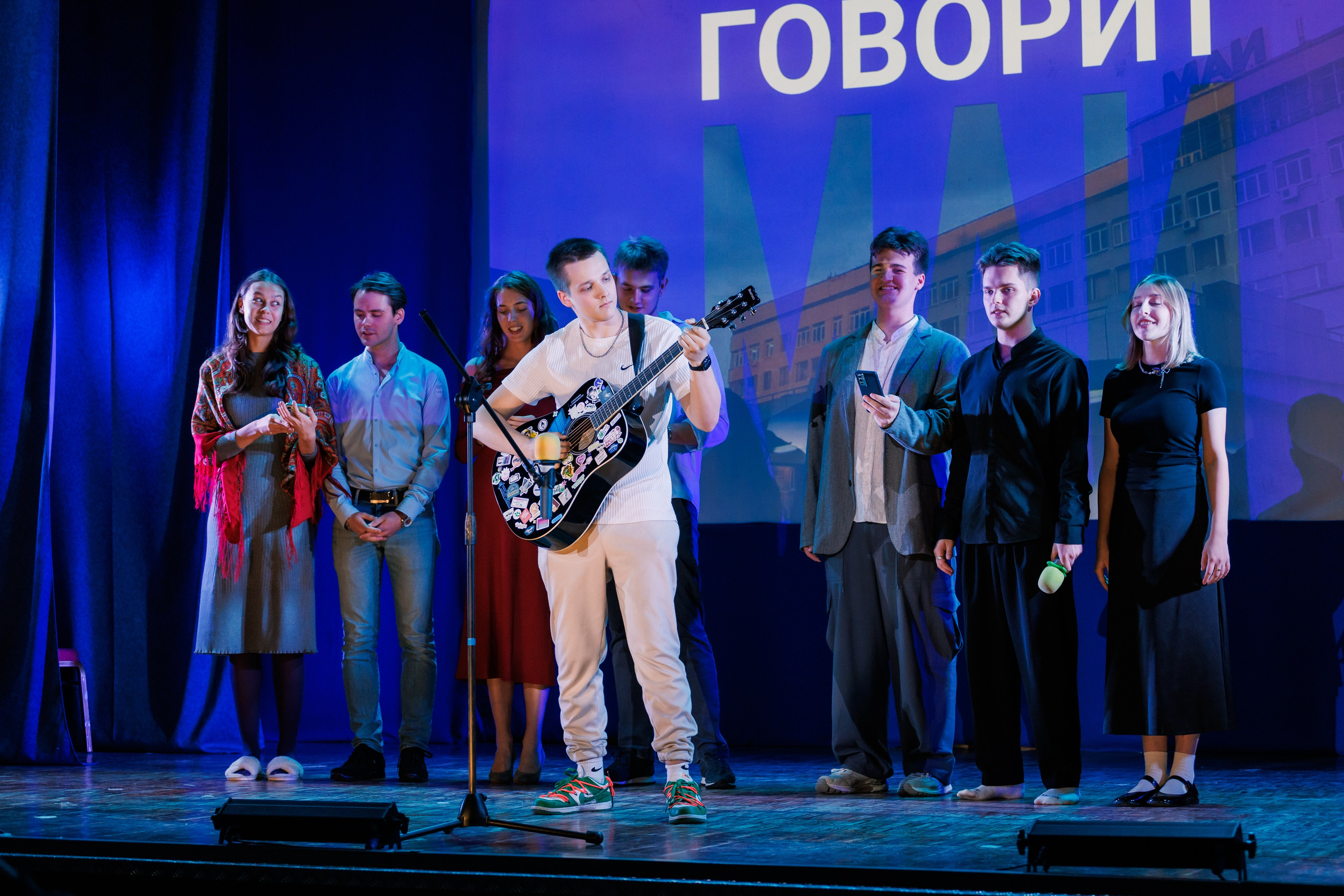 Поэтический вечер МАИ 2025. Фотограф в Москве Дмитрий Емельянов