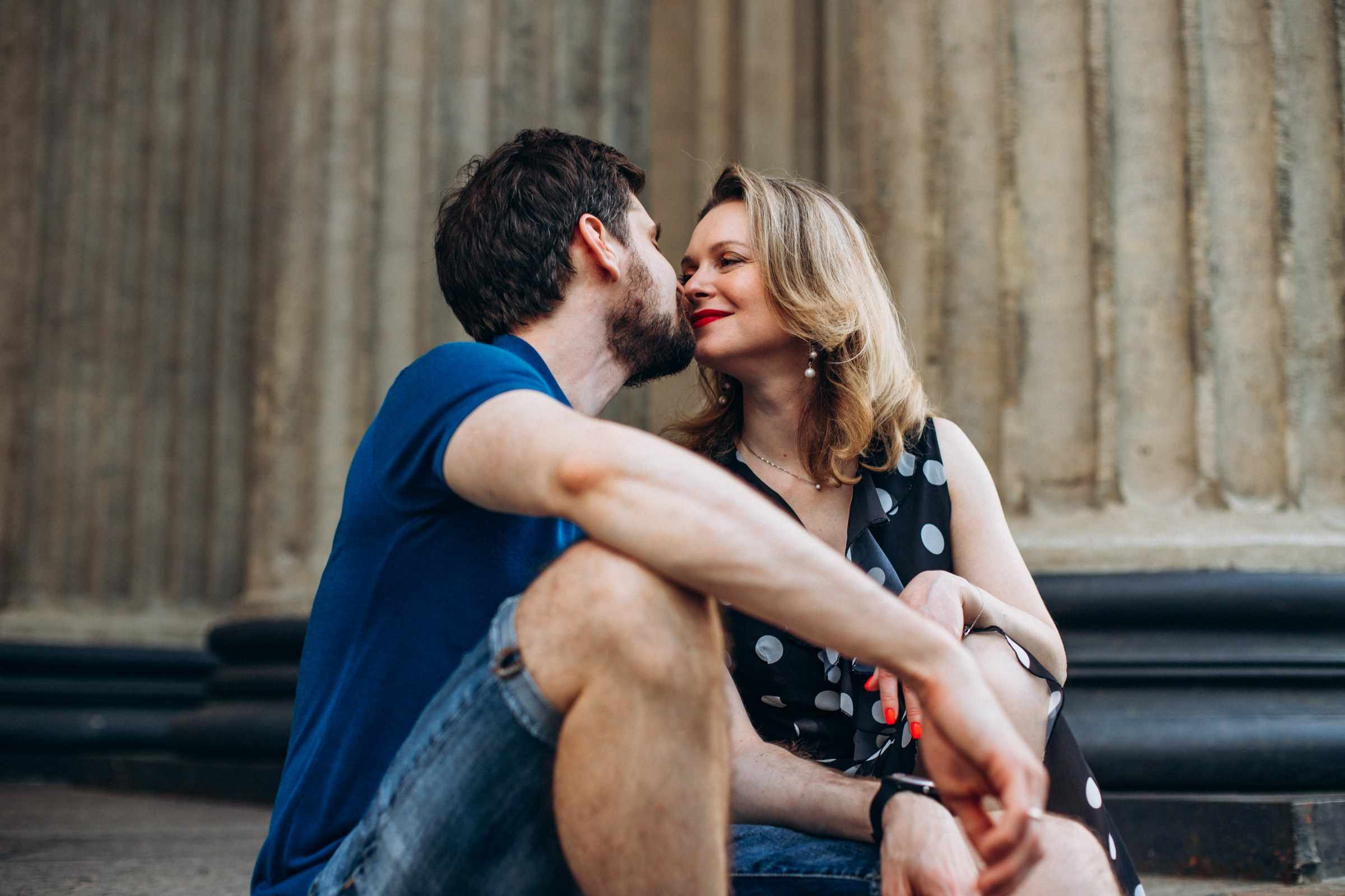 Дмитрий и Анна в мае. Фотопрогулка в Петербурге. Индивидуальный и семейный фотограф в Санкт-Петербурге