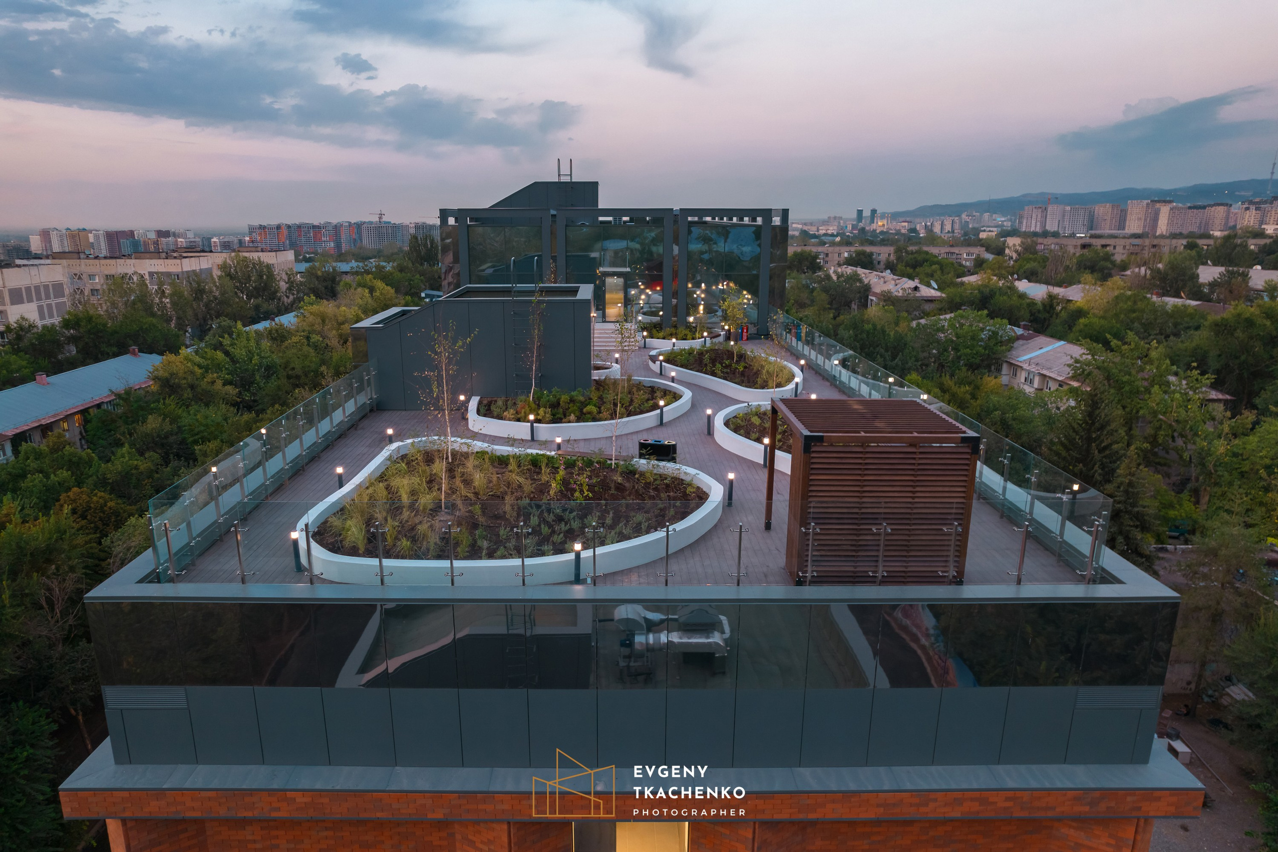 Общежитие университета NarXoz в Алматы. Архитектурный и интерьерный фотограф в Казахстане