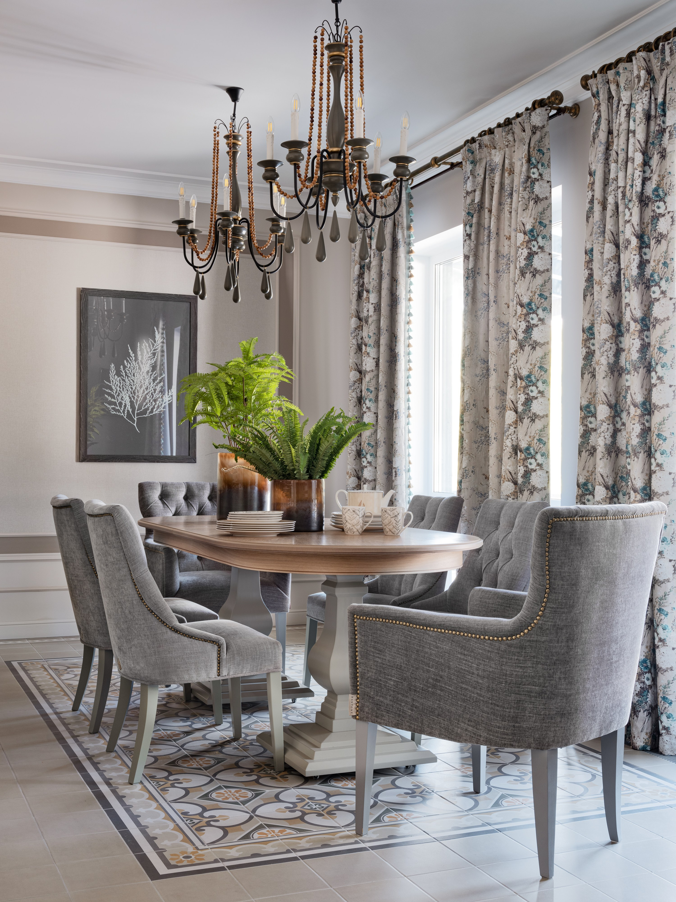 Загородный дом в классическом стиле. Фотограф Наталья Вершинина