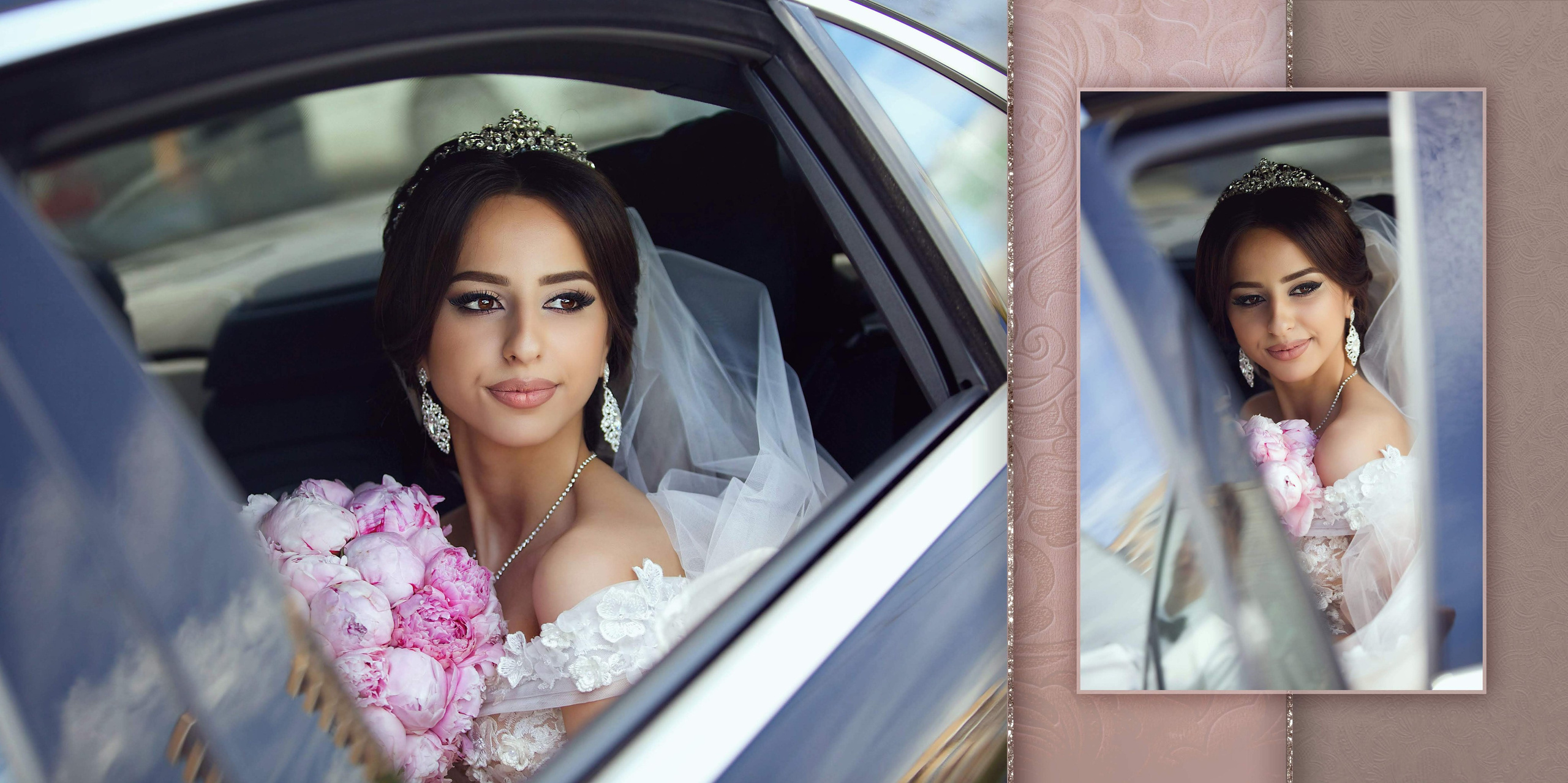 Свадебная фотокнига. Фотограф Кирсанова Наталия. Фотохудожник Наталия Кирсанова