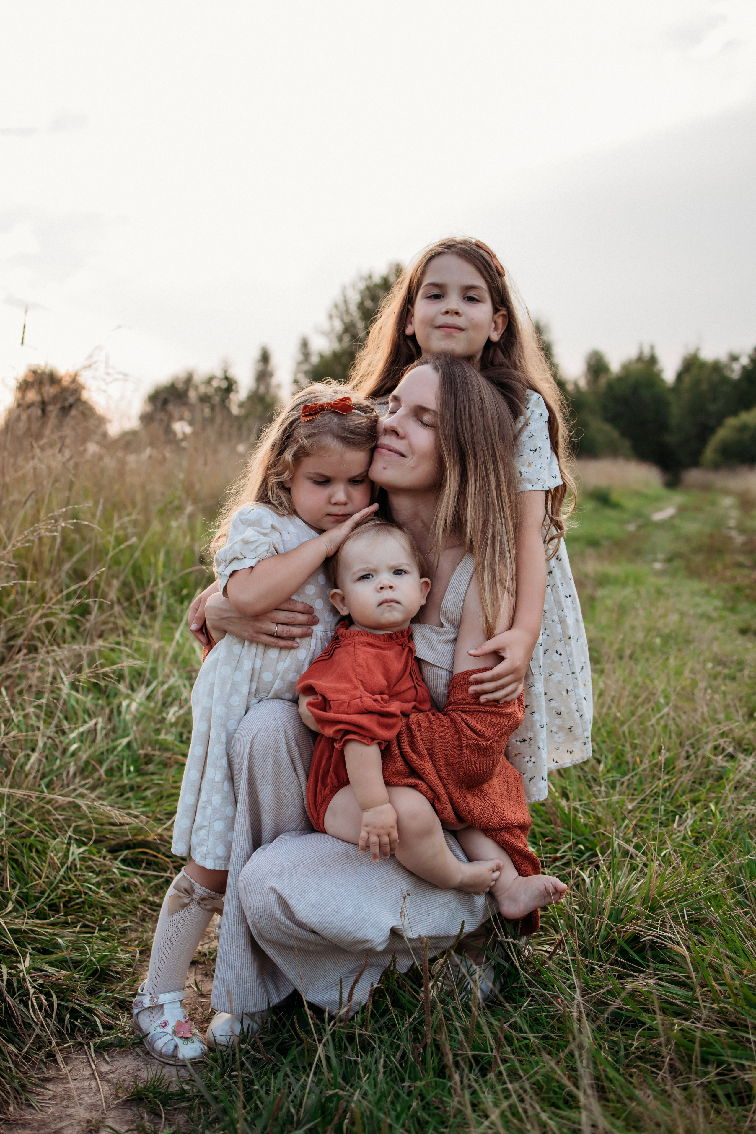 Аня, Геля, Саша, Ярослава. Семейный фотограф и видеограф Попова Юлия
