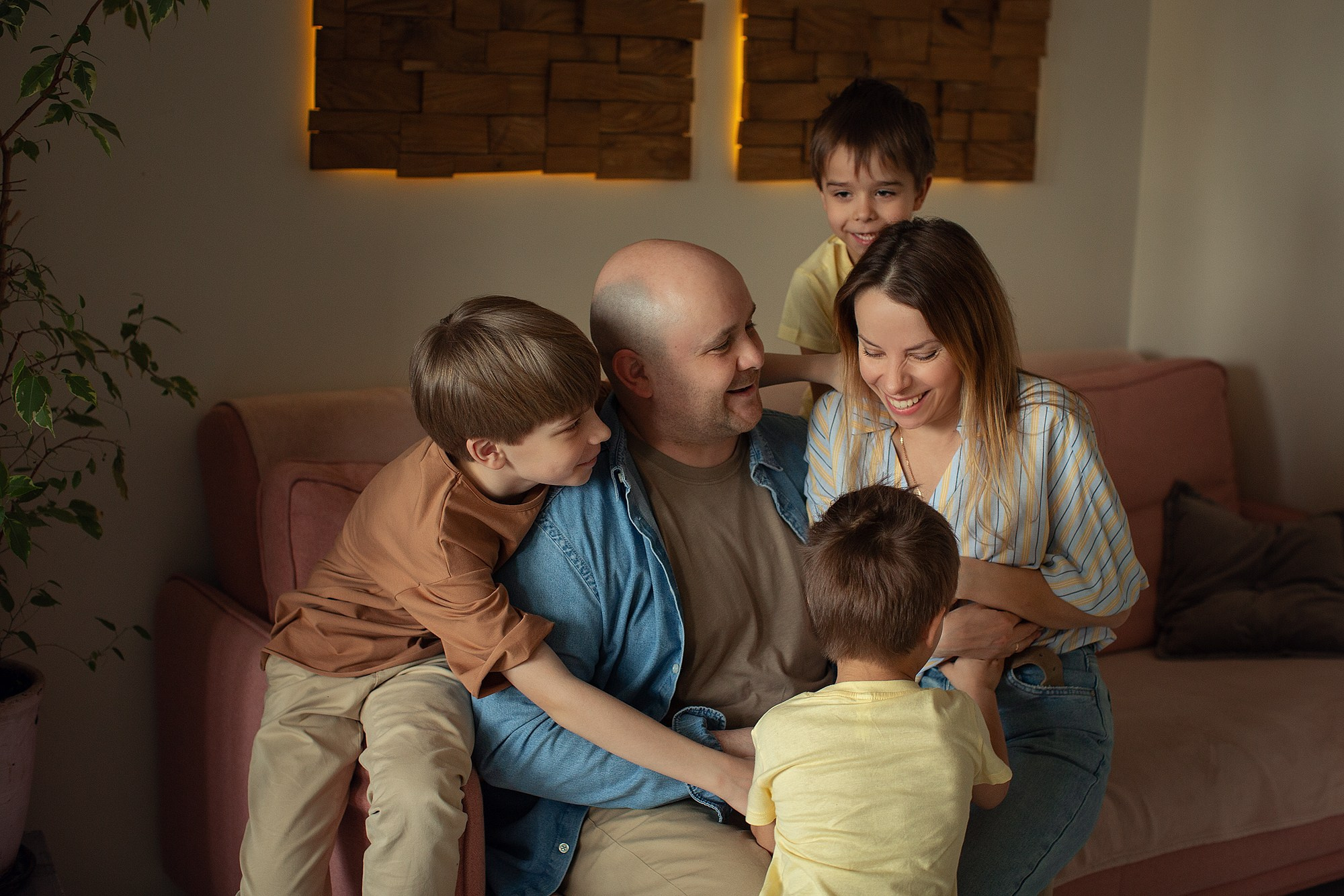 Семейная Фотосессия дома — это очень комфортно!. Семейный фотограф Татьяна Надеждина | Москва, Московская область, Ярославль