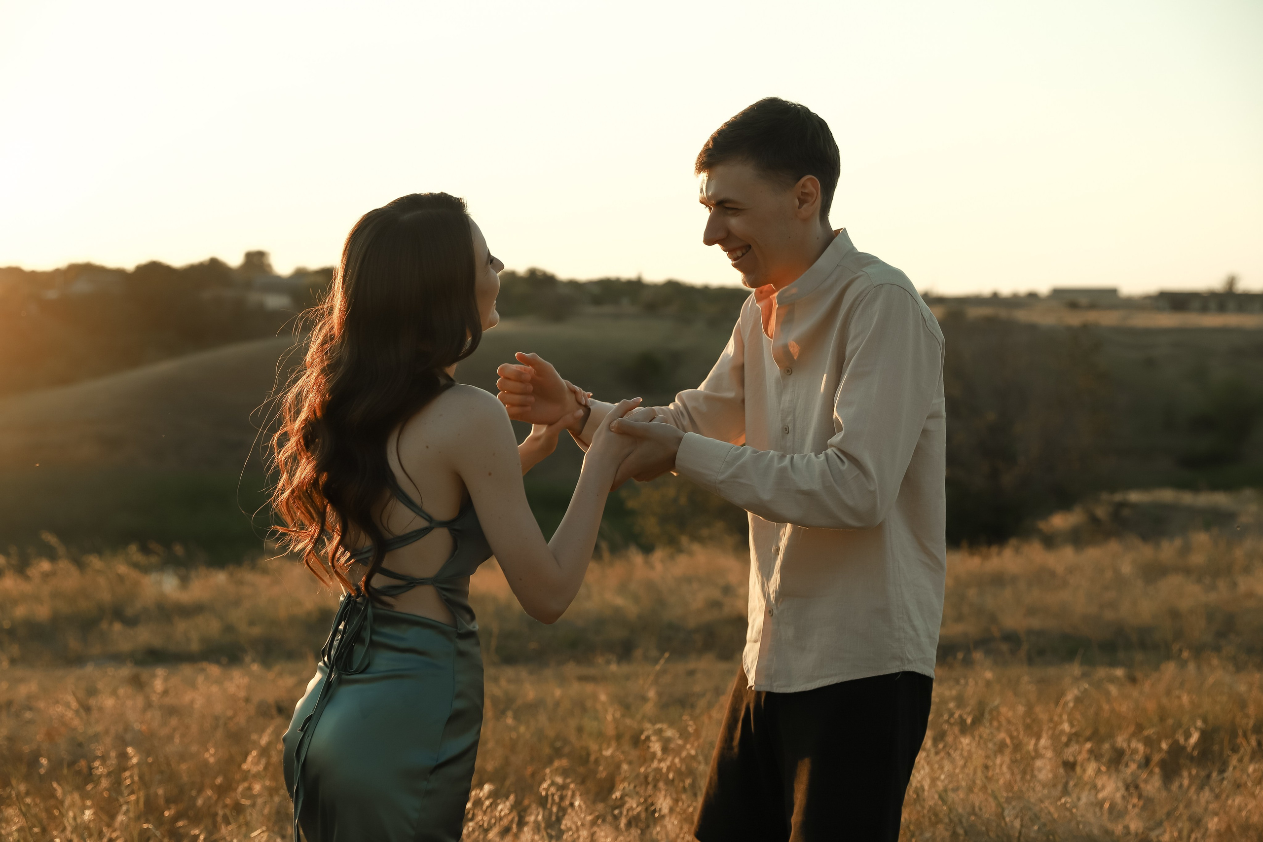 Love story на закате. Свадебный фотограф Бакрымова Валентина