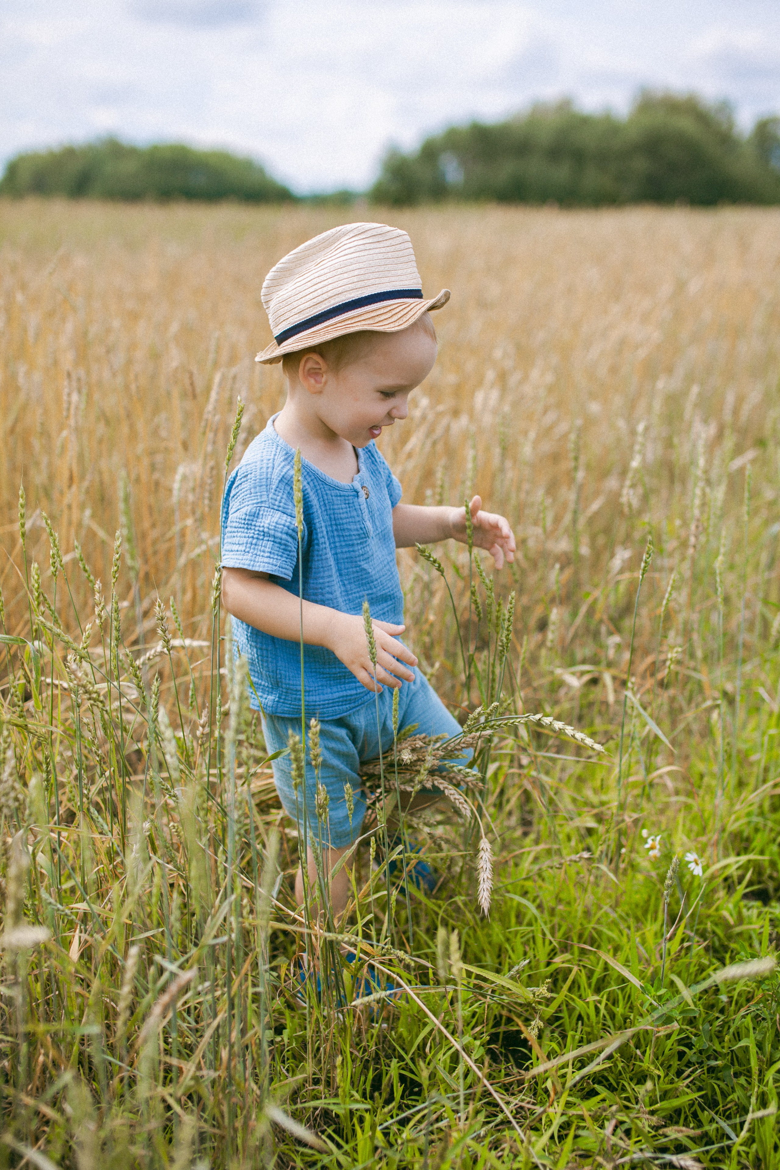 Золотистая пшеница. Семейный и художественный фотограф в Тюмени Юлия Логинова