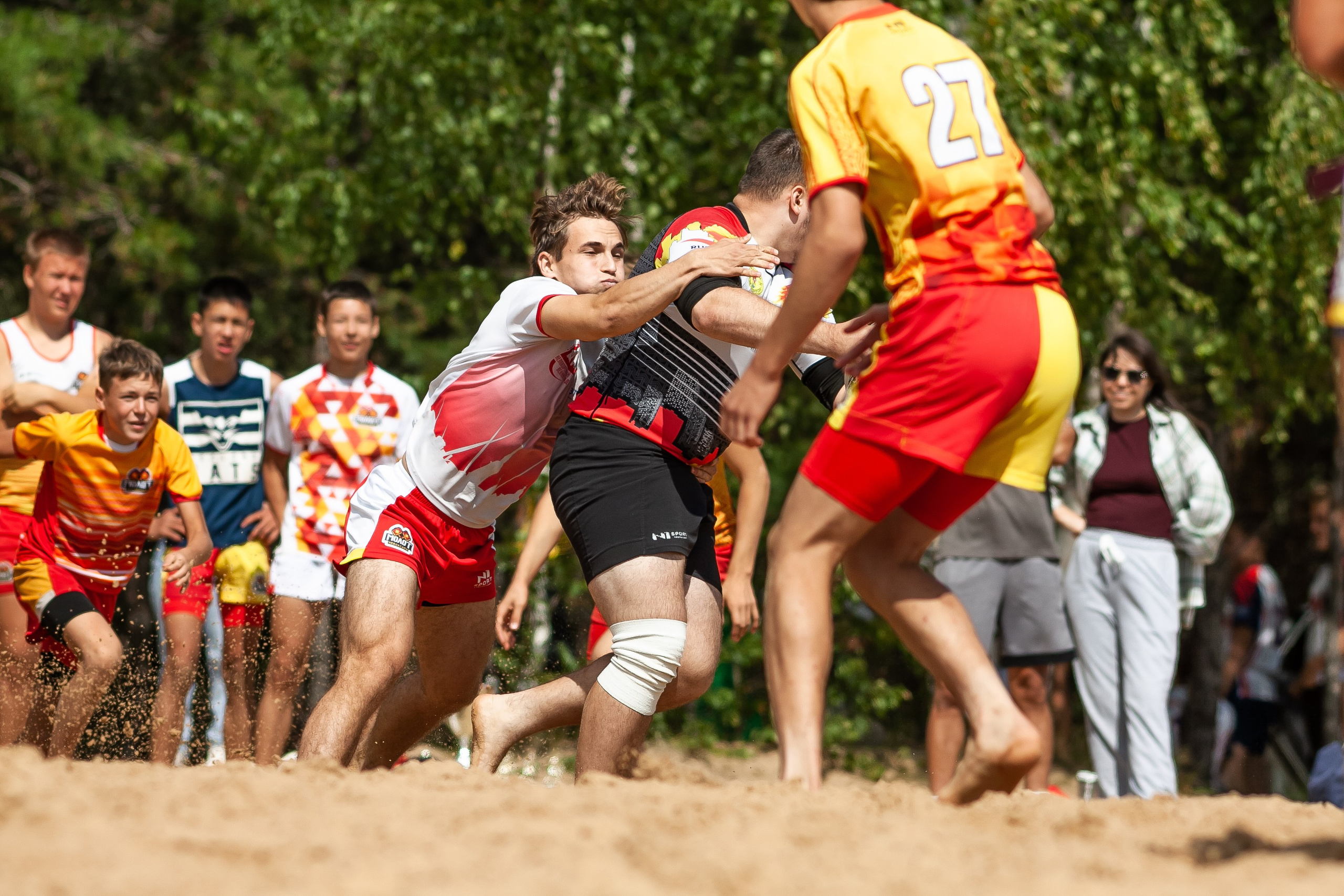 «Кубок «Молота» по пляжному Регби. Фотография