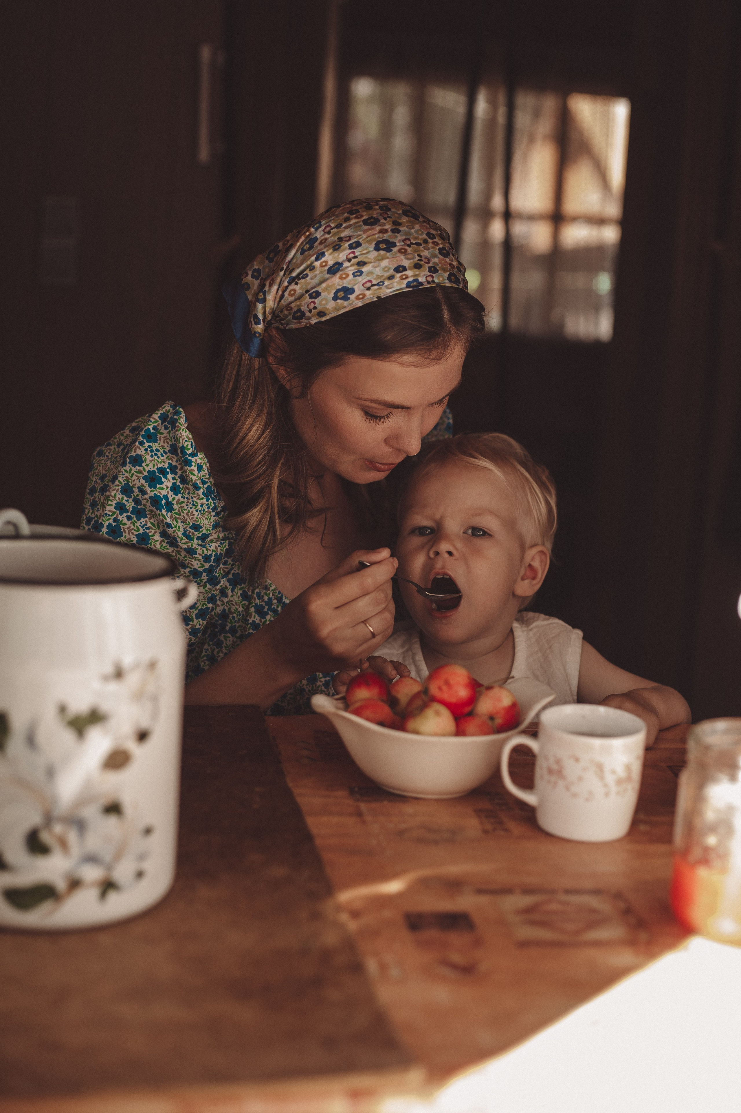 Семейная фотосессия - Люба и Платон: дачное детство. Семейный и женский фотограф Кемерово Мария Степ