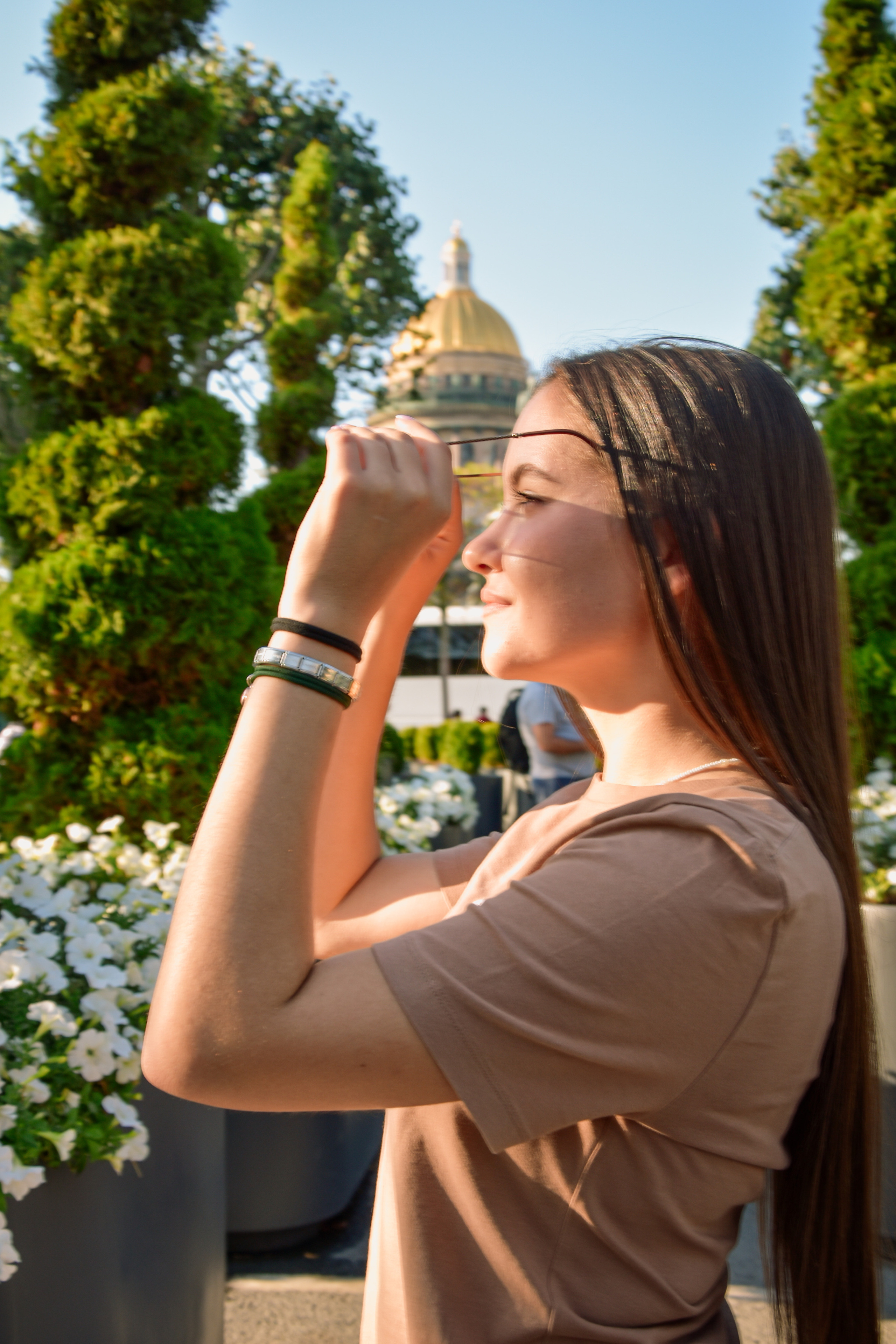 Прогулка с дочкой. Портретная и семейная фотосессия в Питере Светлана Гошарова