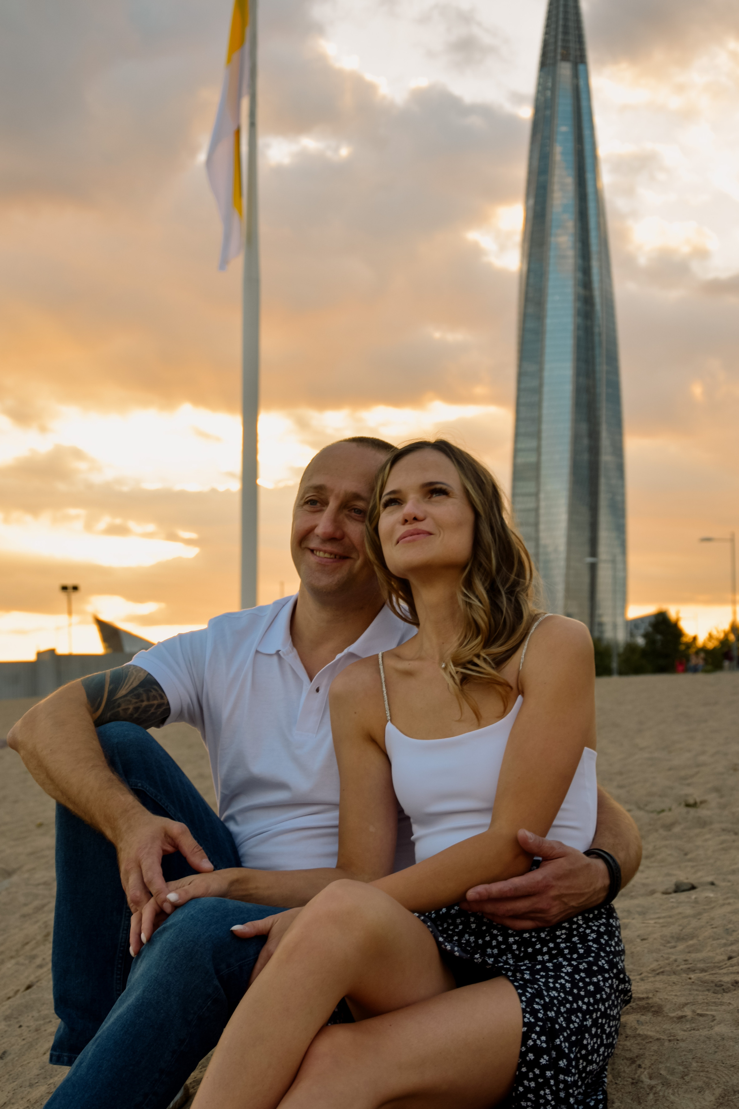 Ольга+Виталий. Портретная и семейная фотосессия в Питере Светлана Гошарова