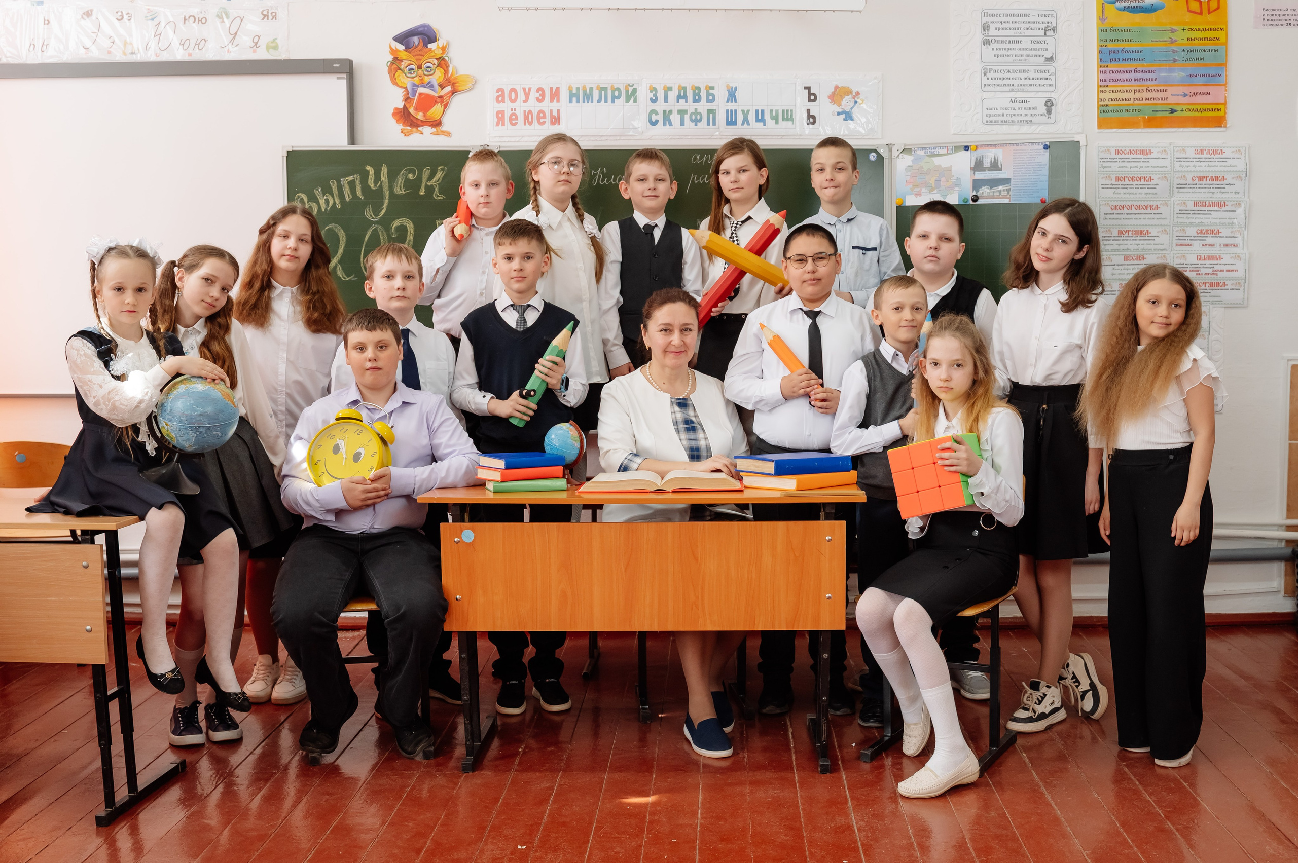 Общее фото. Школьный и детский фотограф в Новосибирской области