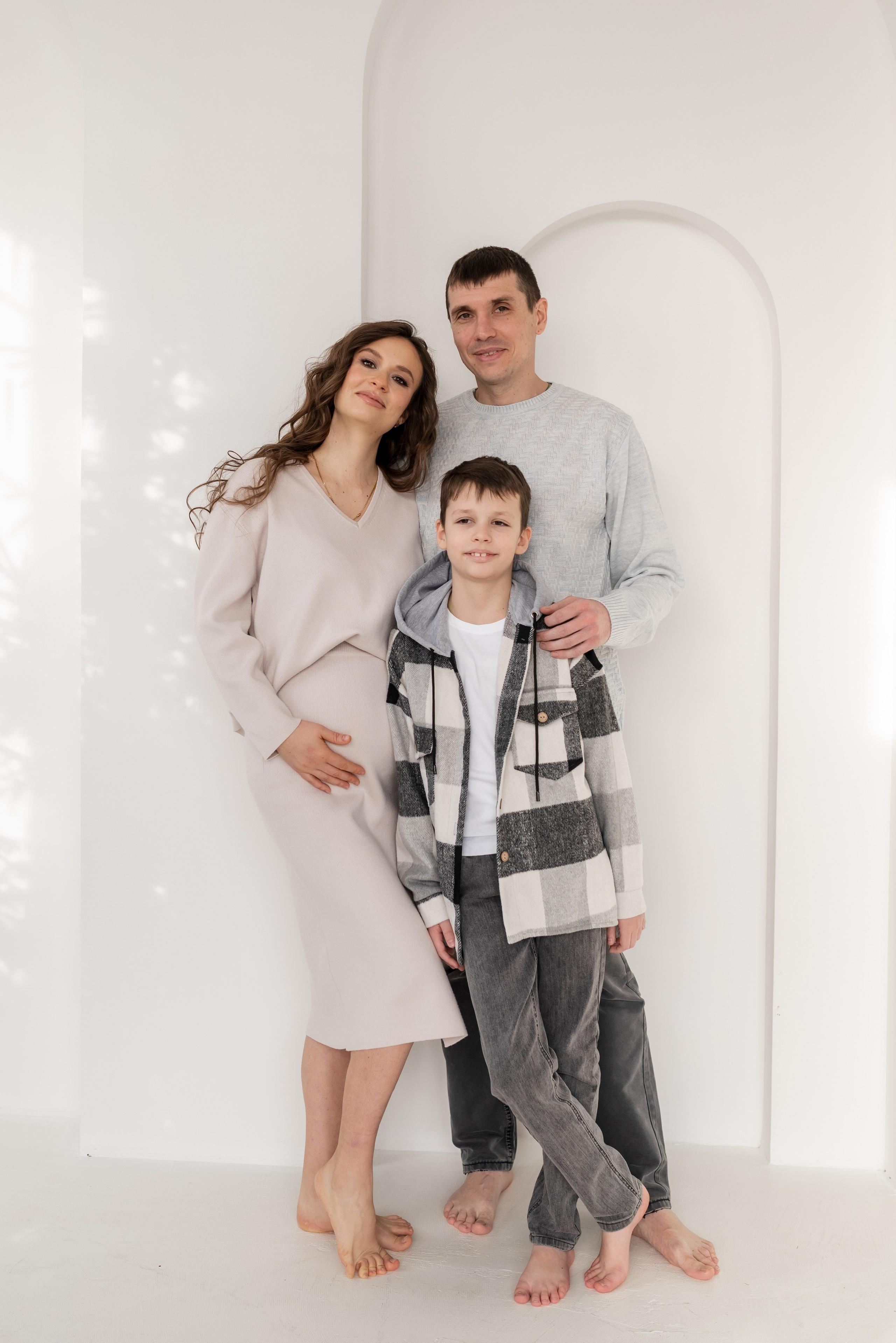 Вика Дима Никита и малышка. Семейный фотограф Ирина Сгибнева