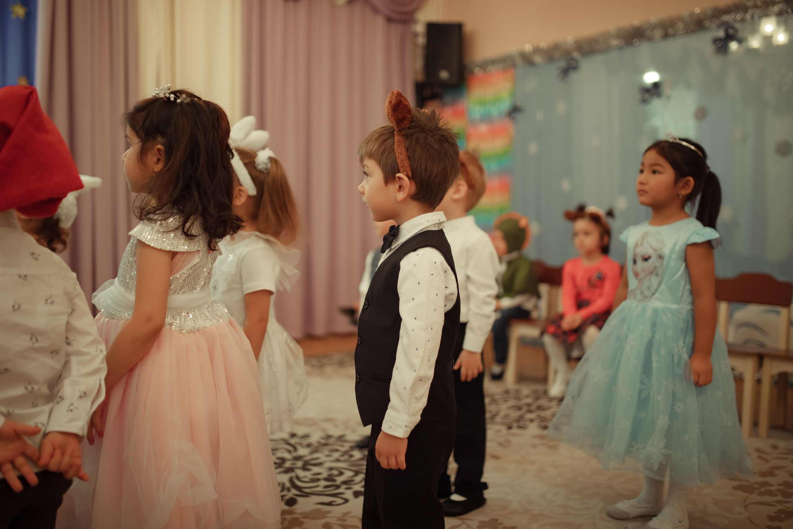 Новогодний утренник в детском саду. Семейный и детский фотограф в Москве Дорогова Екатерина