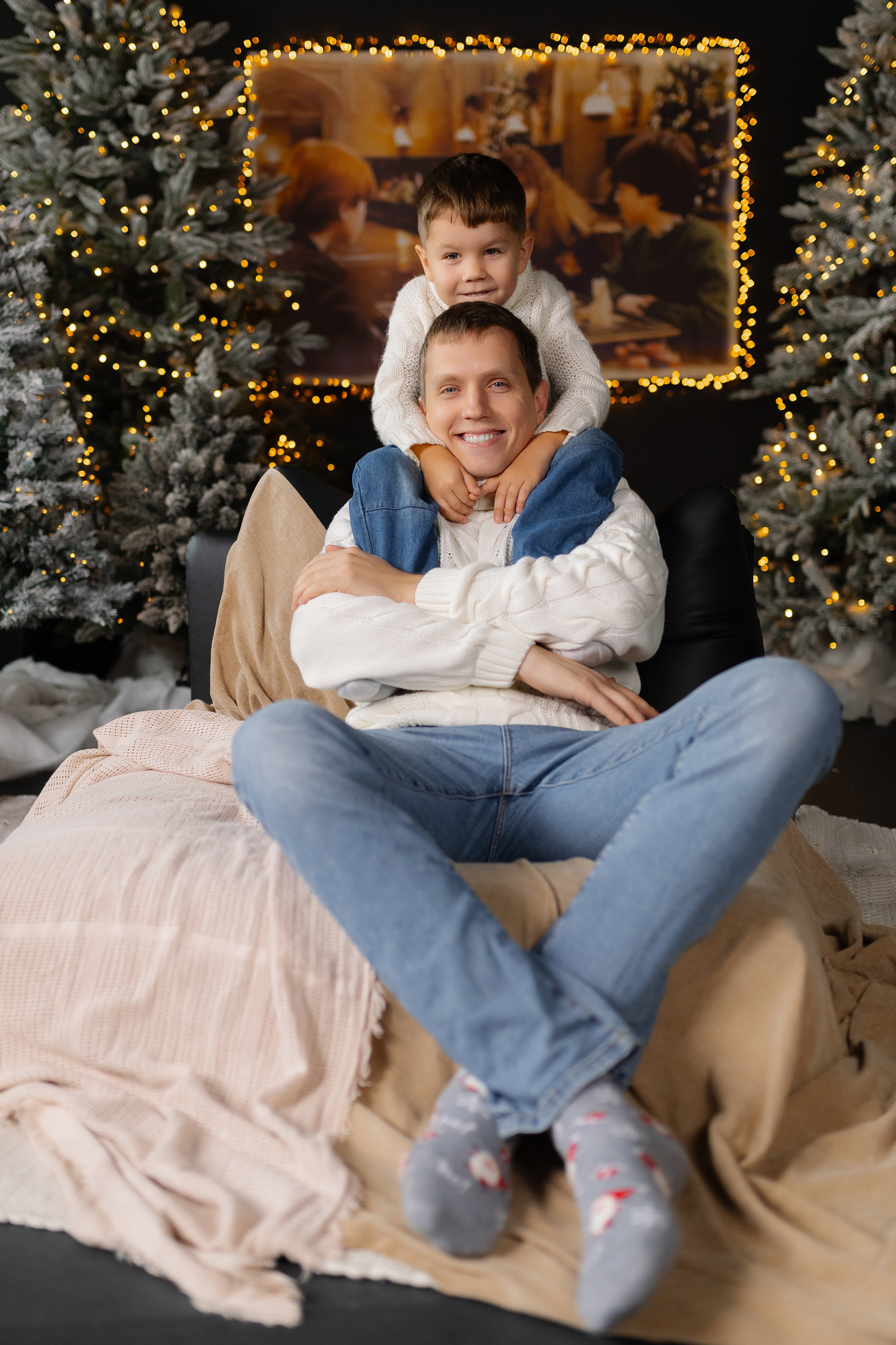 Семейная новогодняя съемка. Свадебный фотограф в Минске/Беларуси Сергей Спиридонов