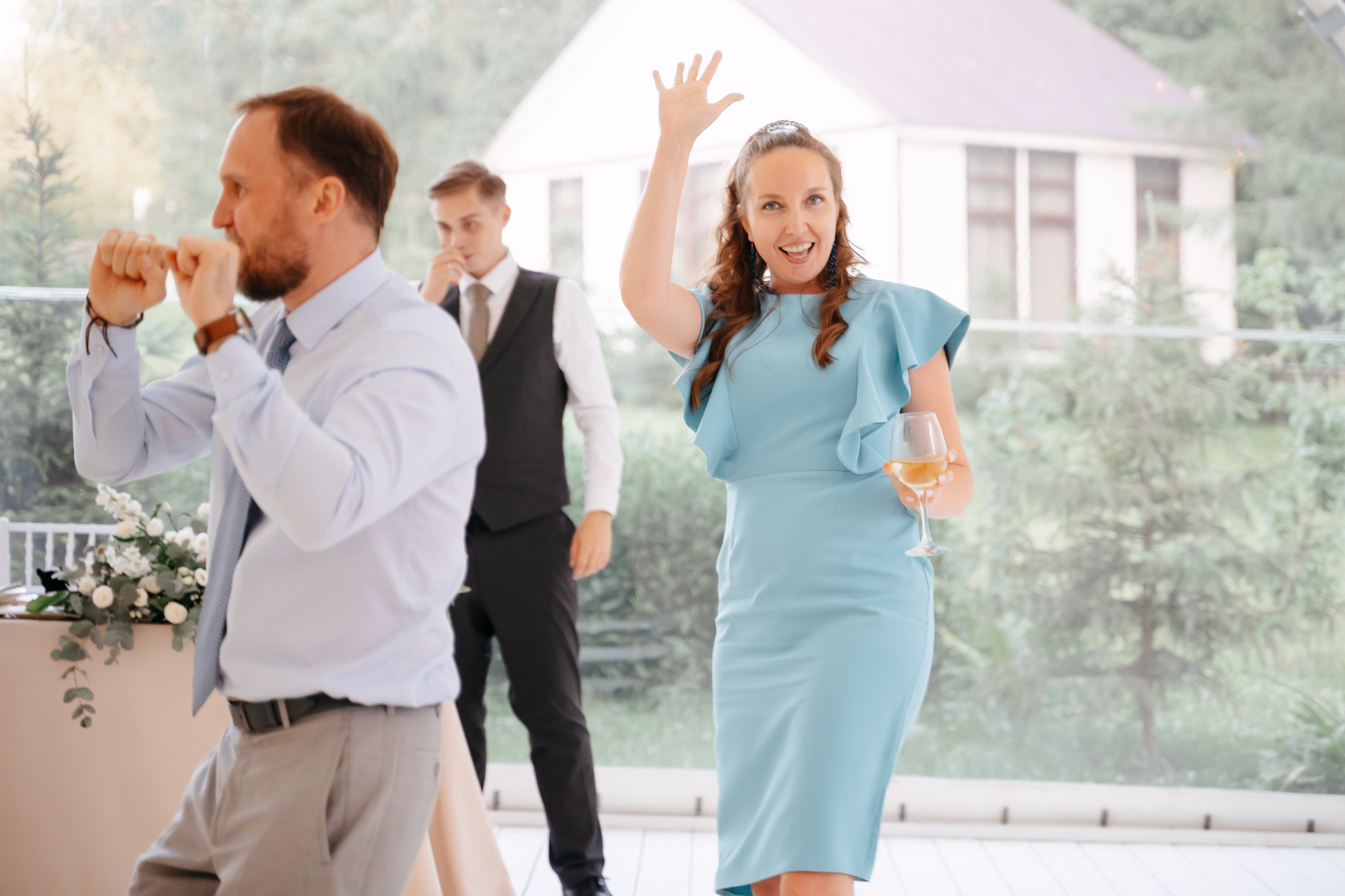 Свадьба загородом в Москве