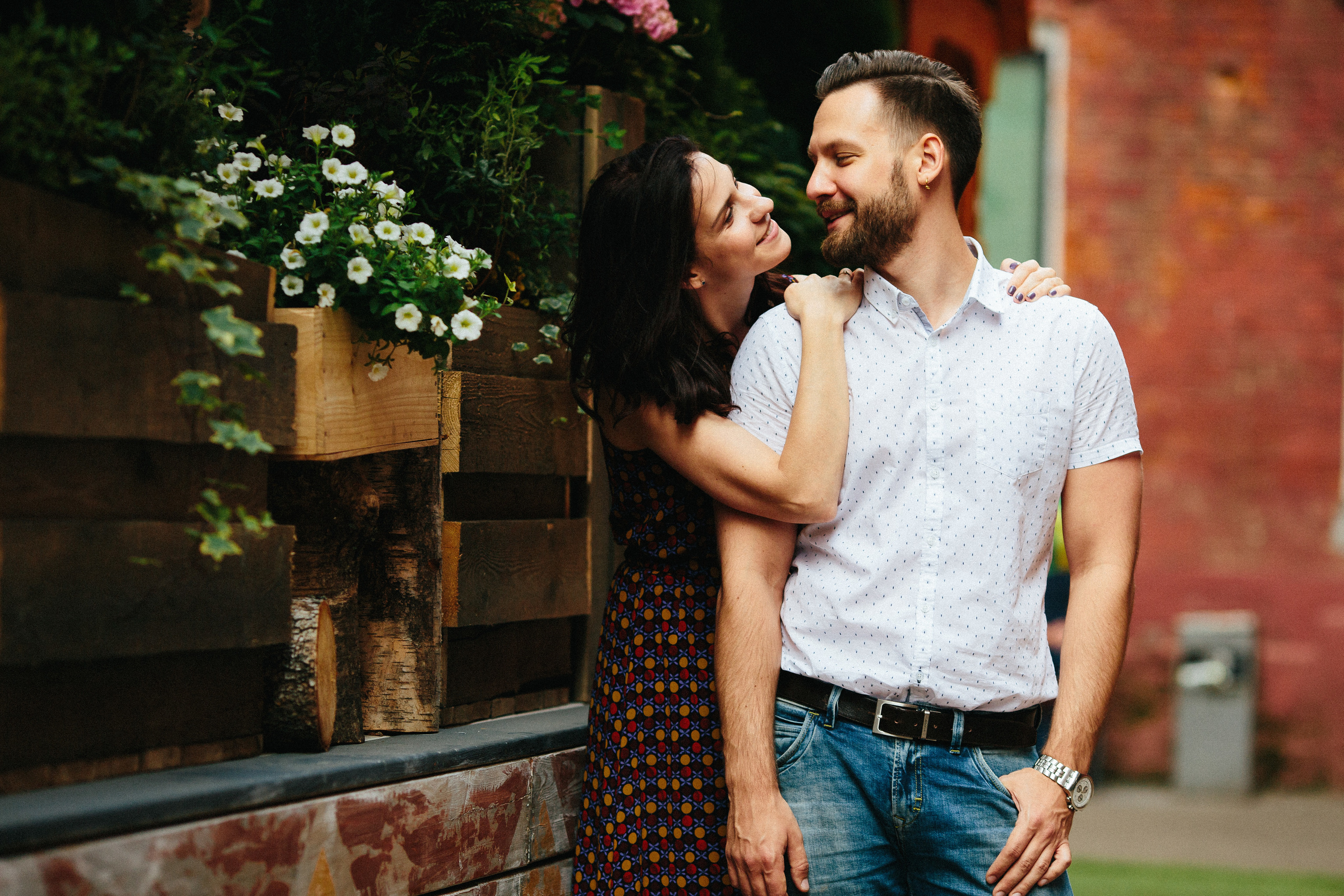 Алёна и Валентин. Прогулка в городе. Александр Чернин. Семейный и событийный фотограф