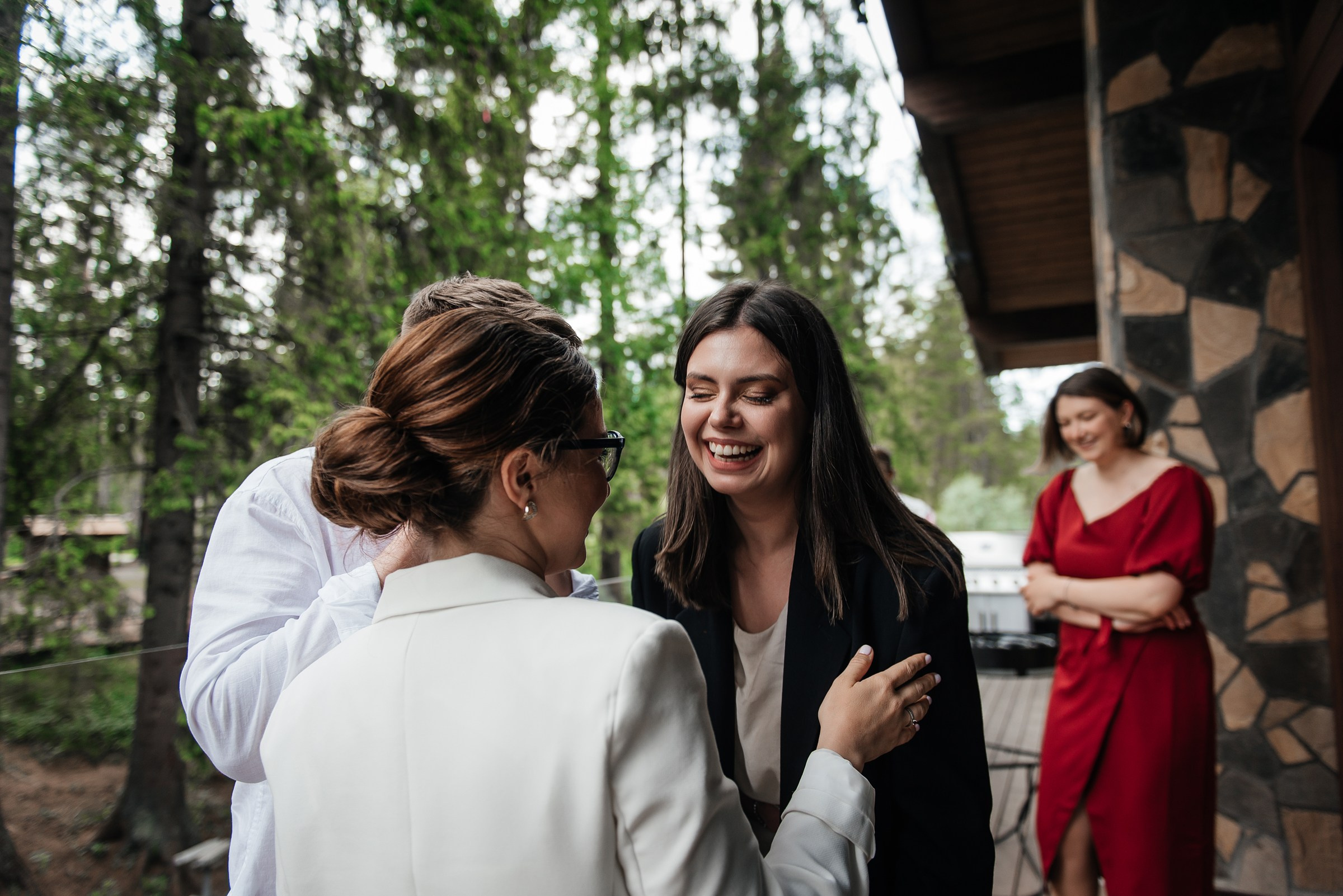 свадебный ужин в ресторане Чаща в Охта парке