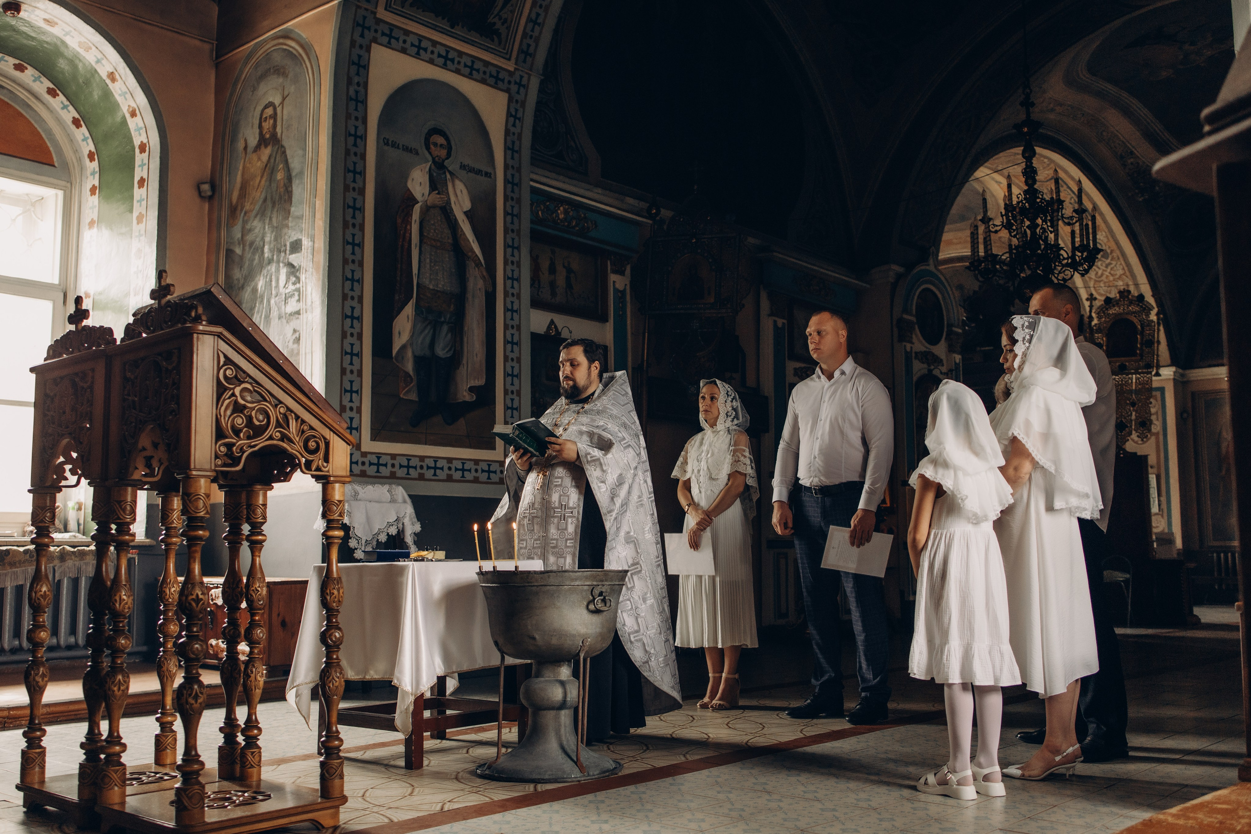 Крещение Есении. Главная