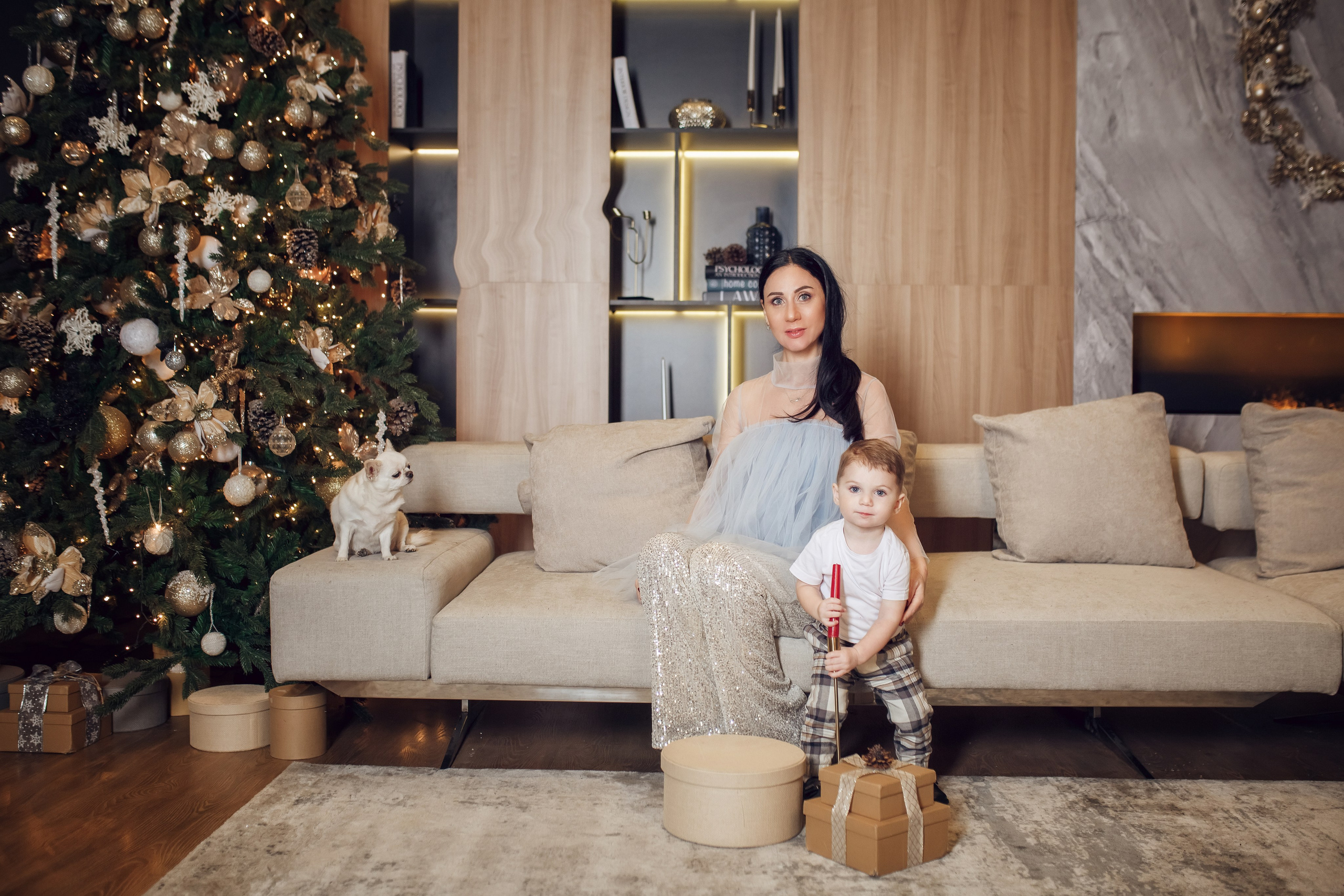 Олеся и Ярослав. Фотограф на Крещение, семейный фотограф в Москве