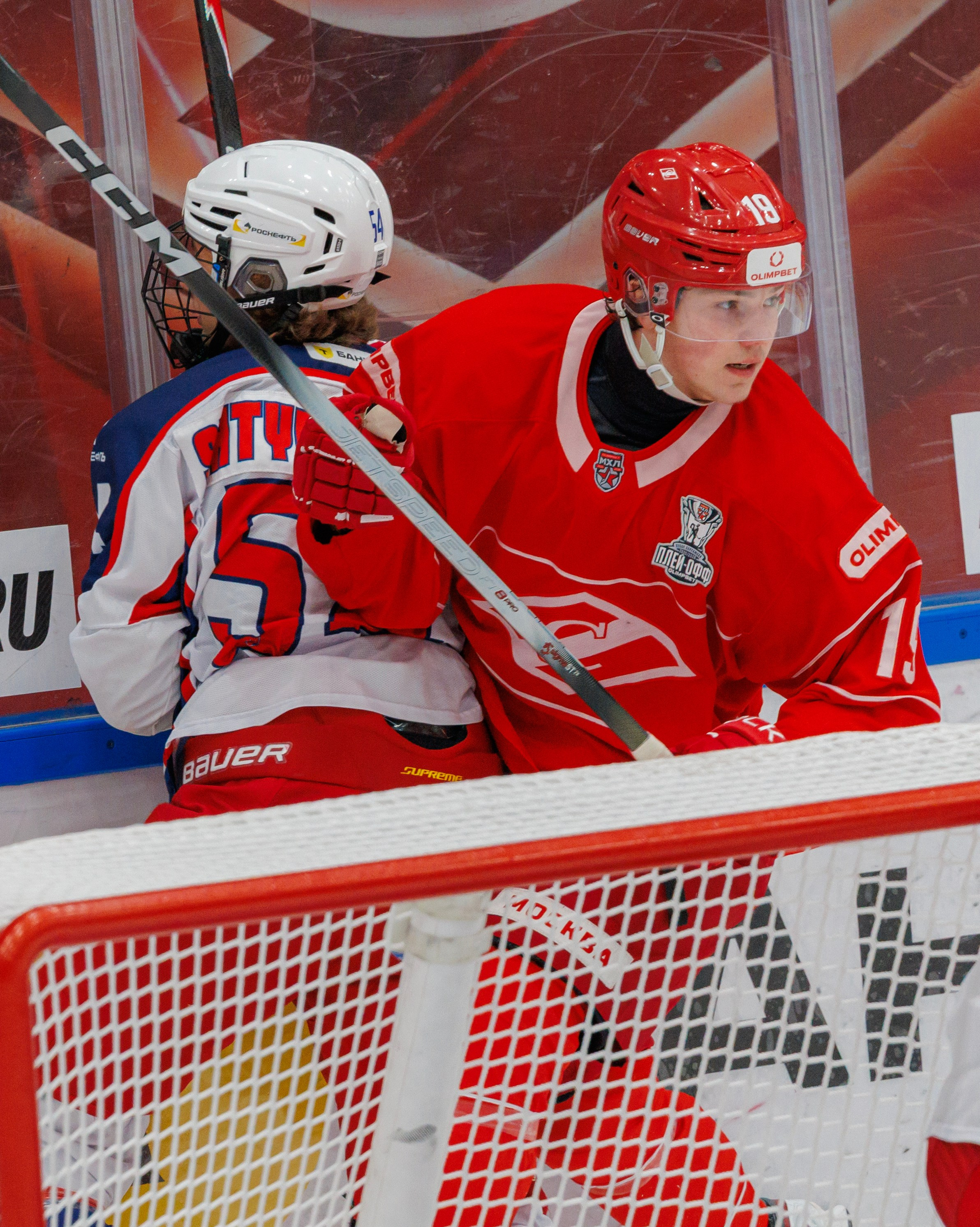 ПЛЕЙ-ОФФ МХЛ. МХК СПАРТАК — ХК КРАСНАЯ АРМИЯ. Artem Zenin Photography