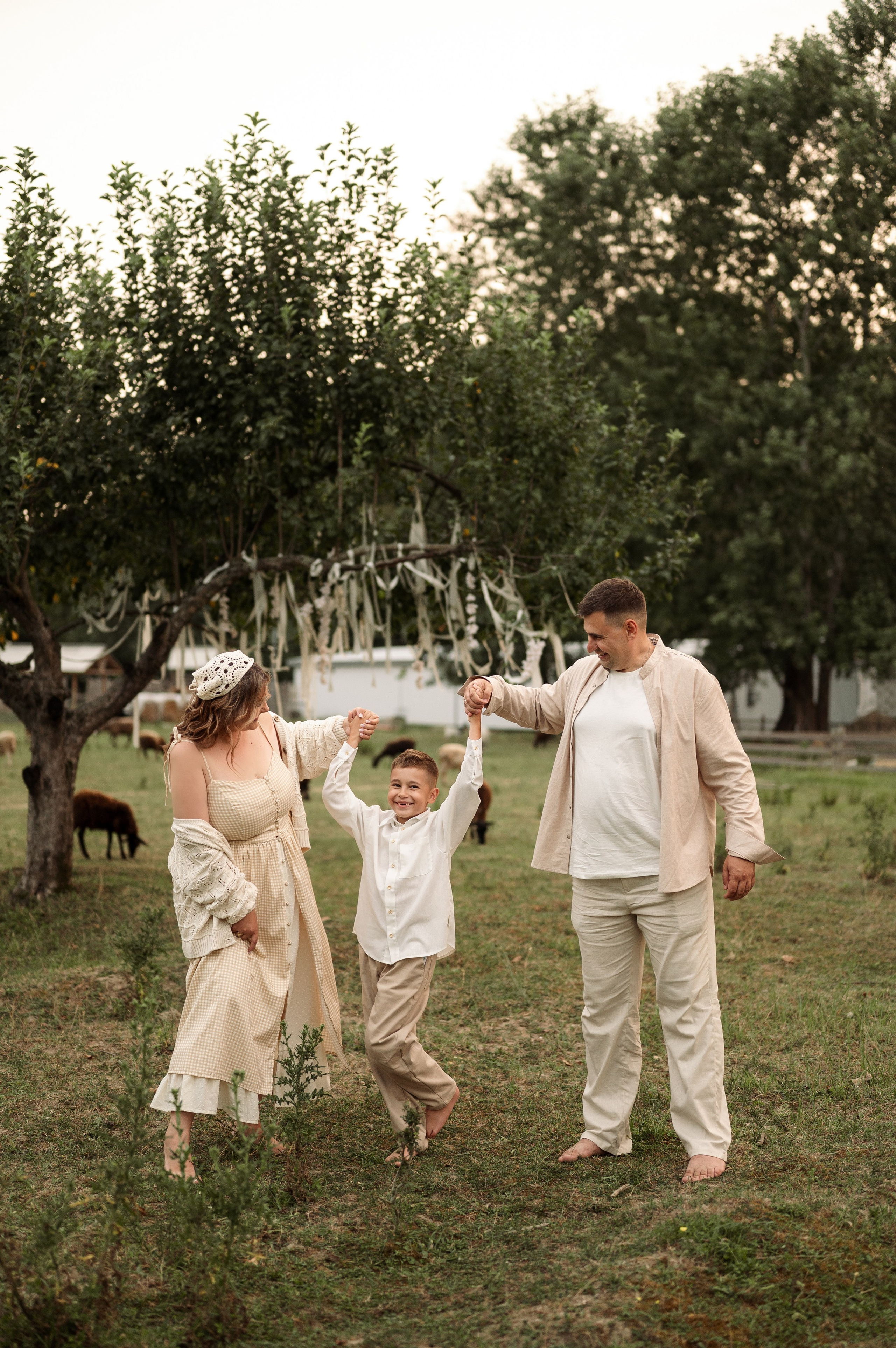Семейная фотосессия на ферме. Свадебный и семейный фотограф в Краснодаре Алина Мельник