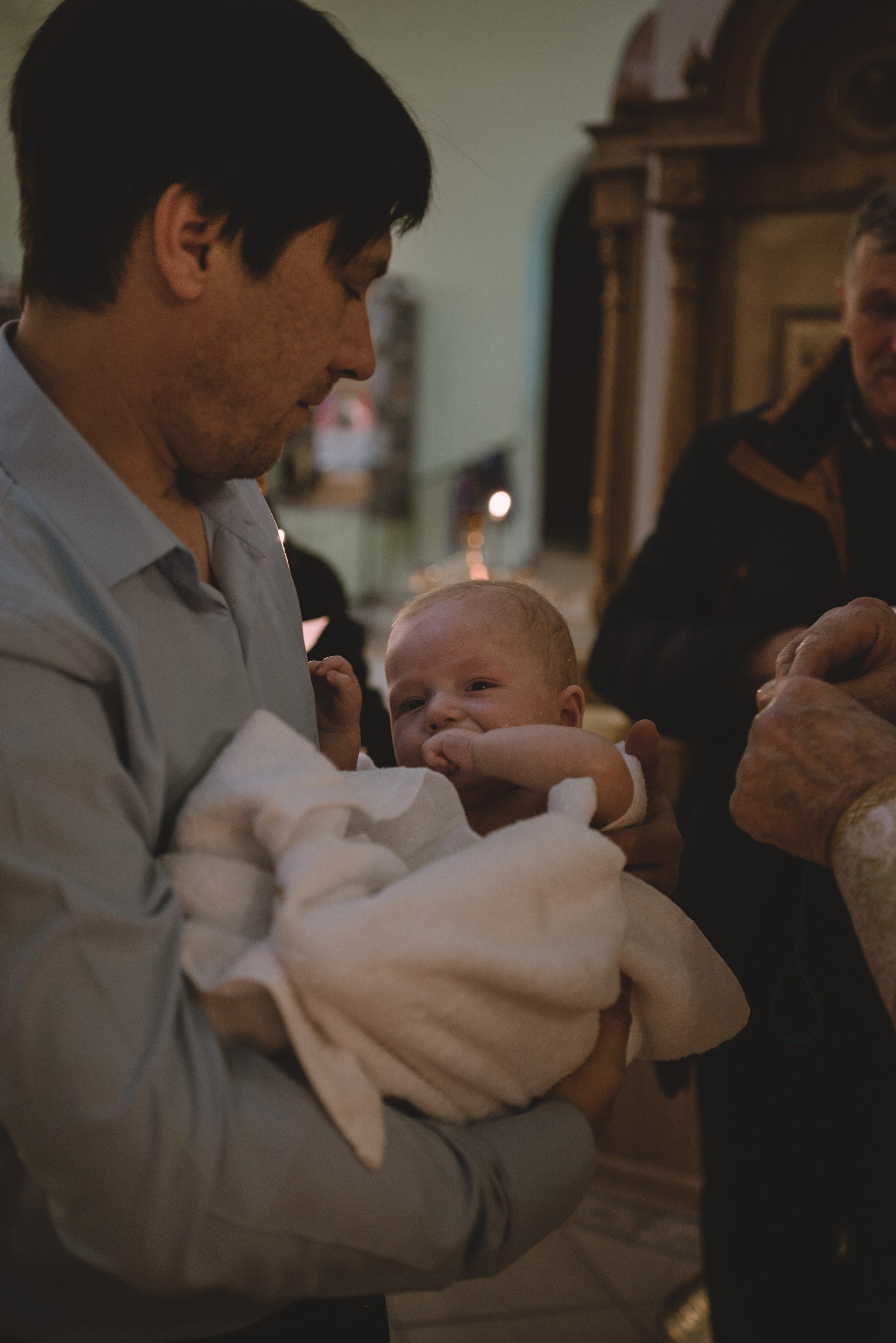 Крещение Константина. Фотограф Людмила Белова