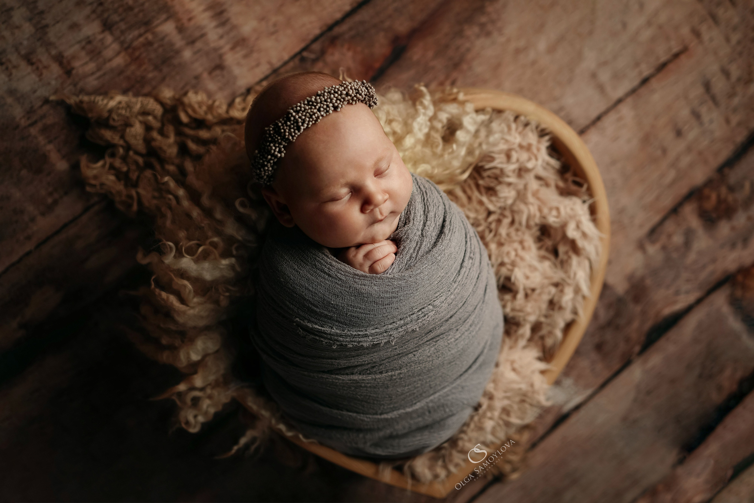 Классика newborn. Фотограф новорожденных в Ялте