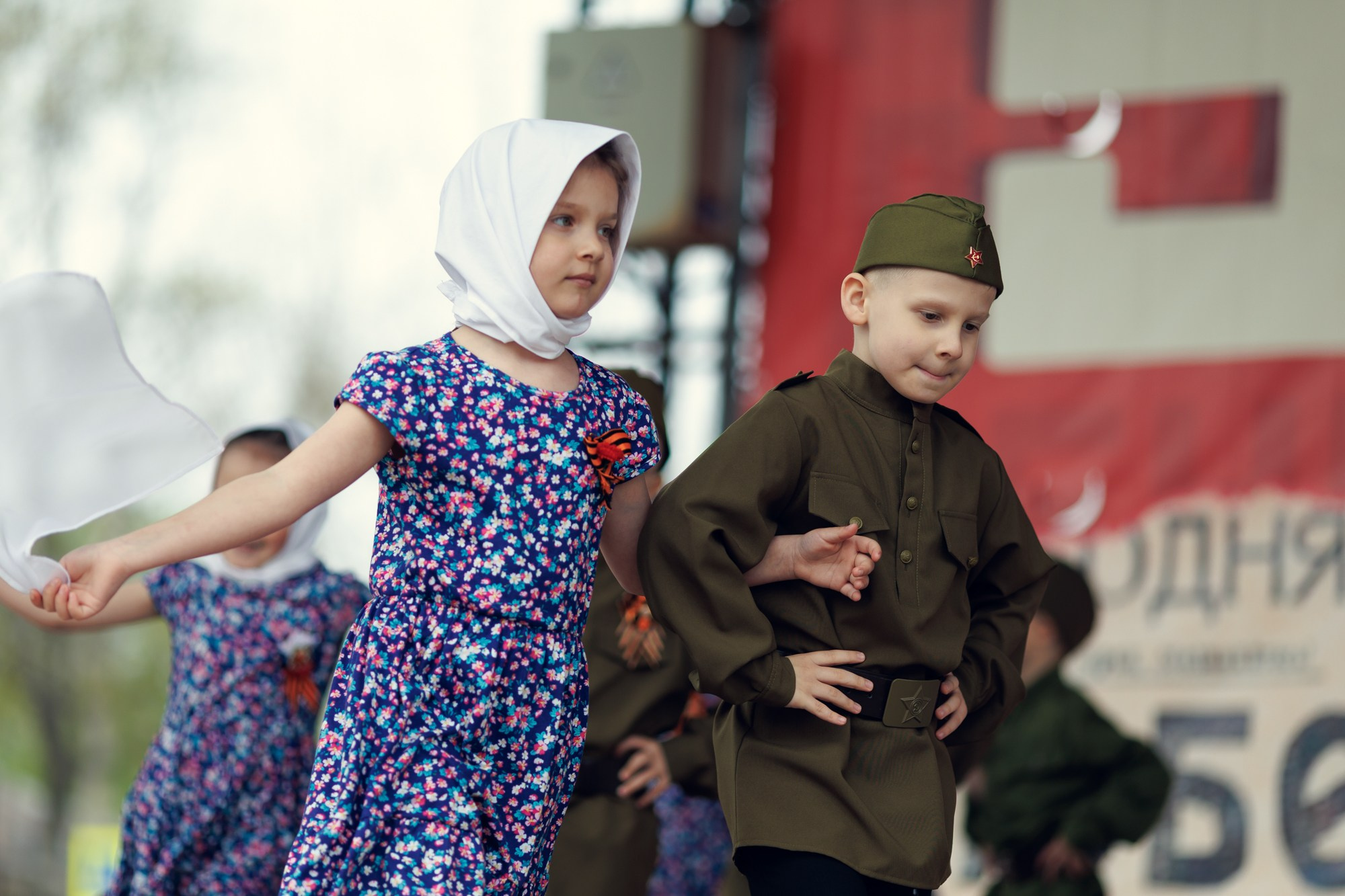 Празднование 80-летия победы над фашизмом. Славянка. Приморский край. Андрей Кровлин — фотограф в Славянке