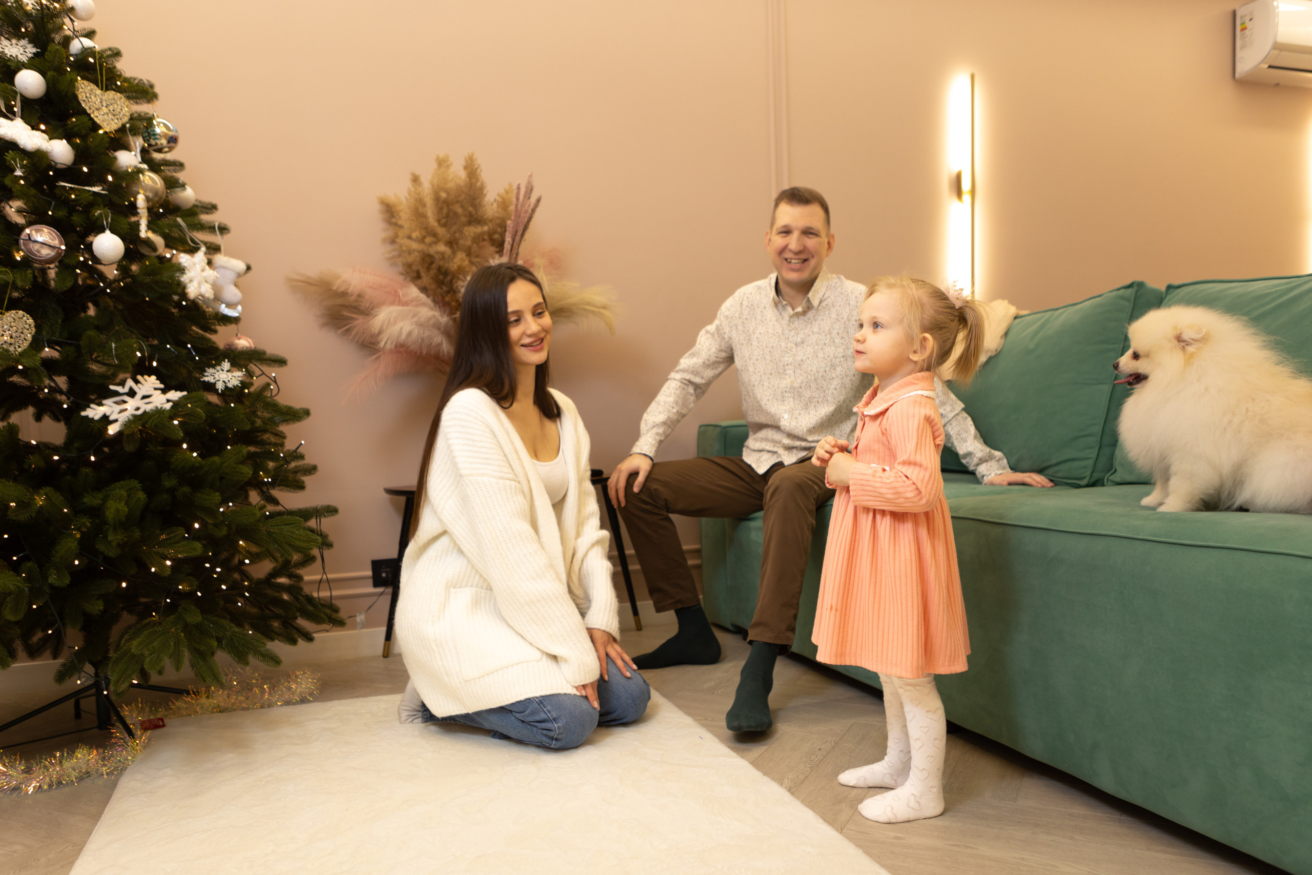 Новогодняя фотосессия дома. Фотограф в Оренбурге. Профессиональный фотограф