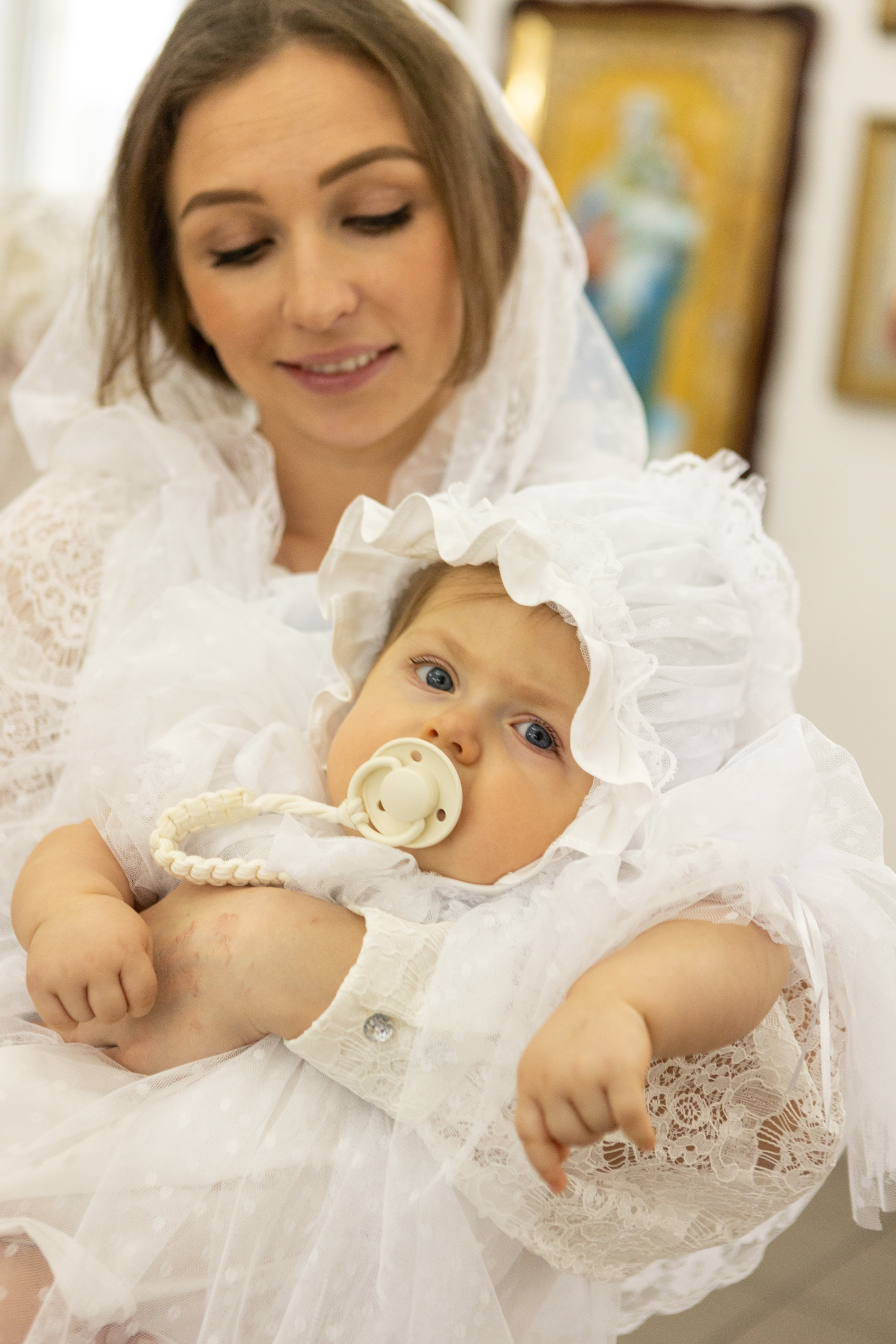 Крещение Аглаи. Фотограф в Оренбурге. Профессиональный фотограф