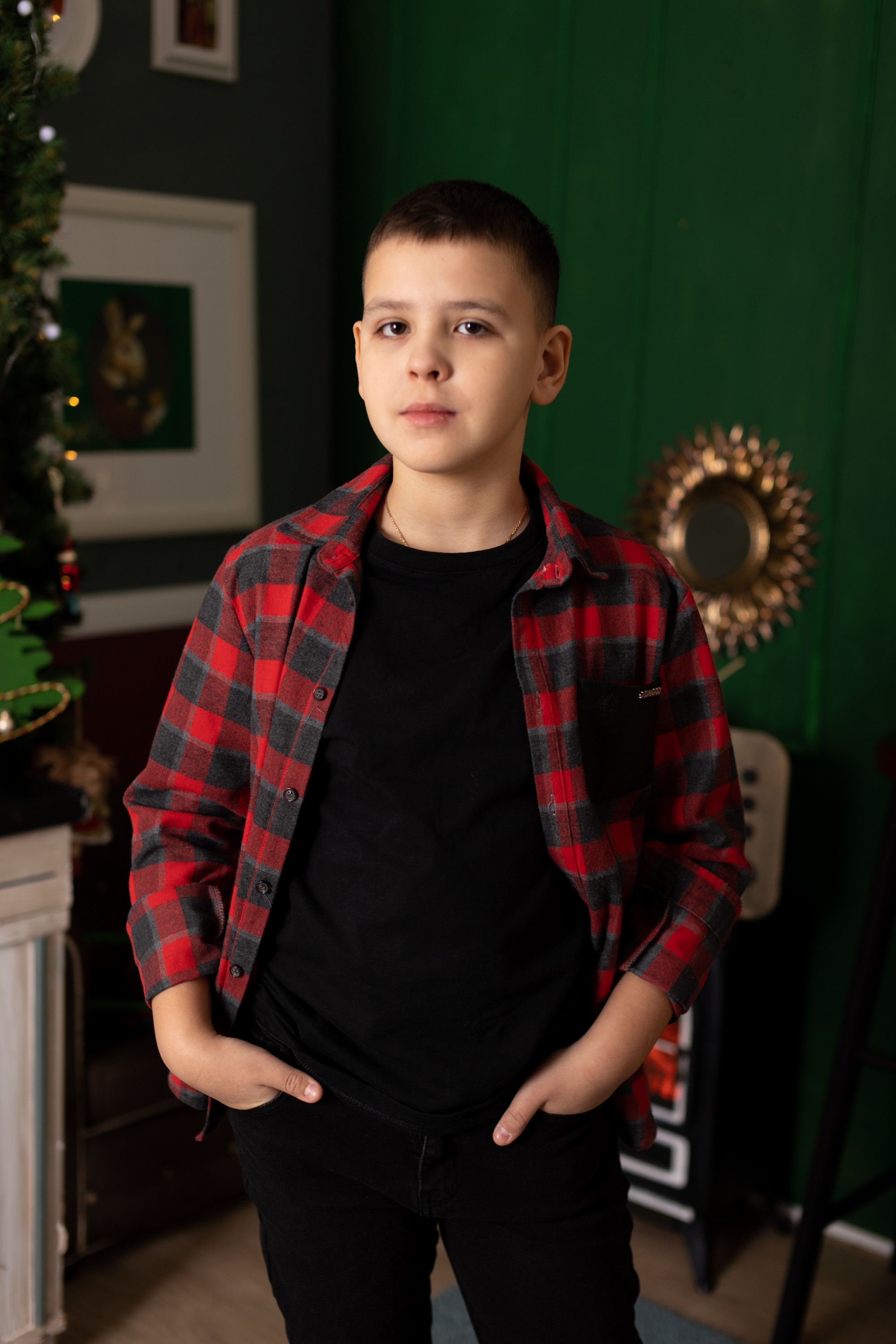 Семейная новогодняя фотосессия. Фотограф в Оренбурге. Профессиональный фотограф