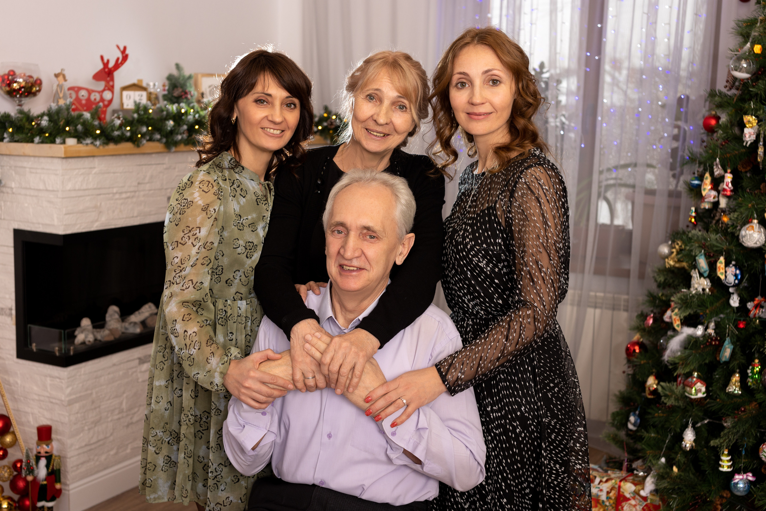 Новогодняя домашняя фотосессия. Фотограф в Оренбурге. Профессиональный фотограф