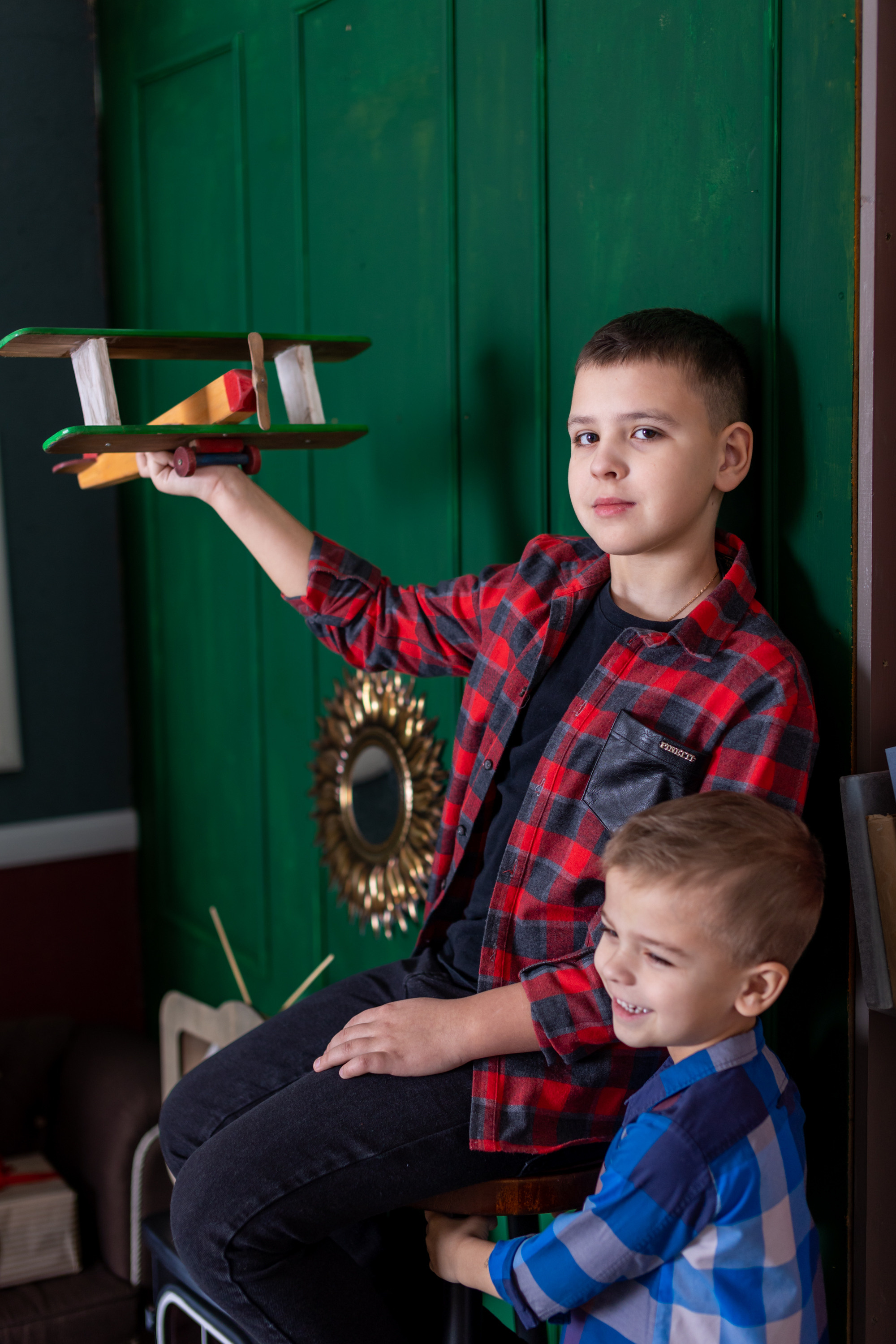 Семейная новогодняя фотосессия. Фотограф в Оренбурге. Профессиональный фотограф