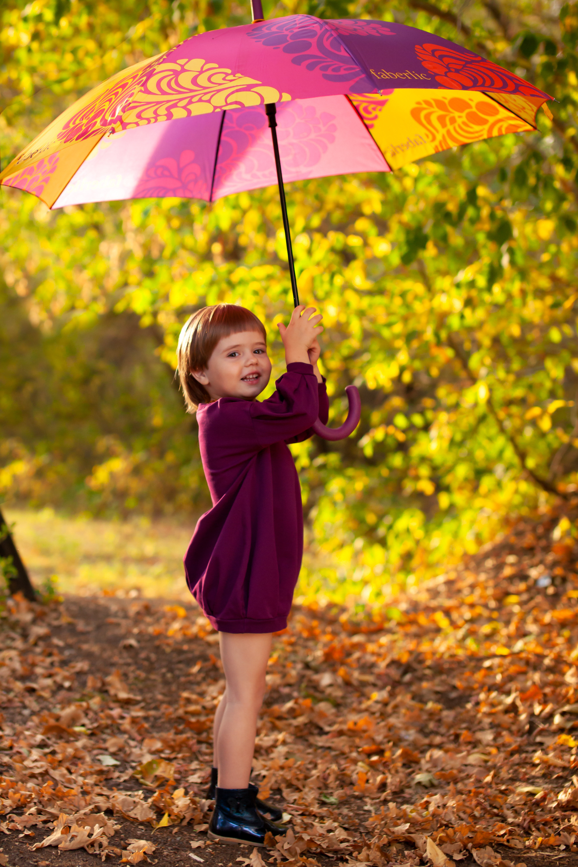 Осенняя прогулка Софы. Фотограф в Оренбурге. Профессиональный фотограф
