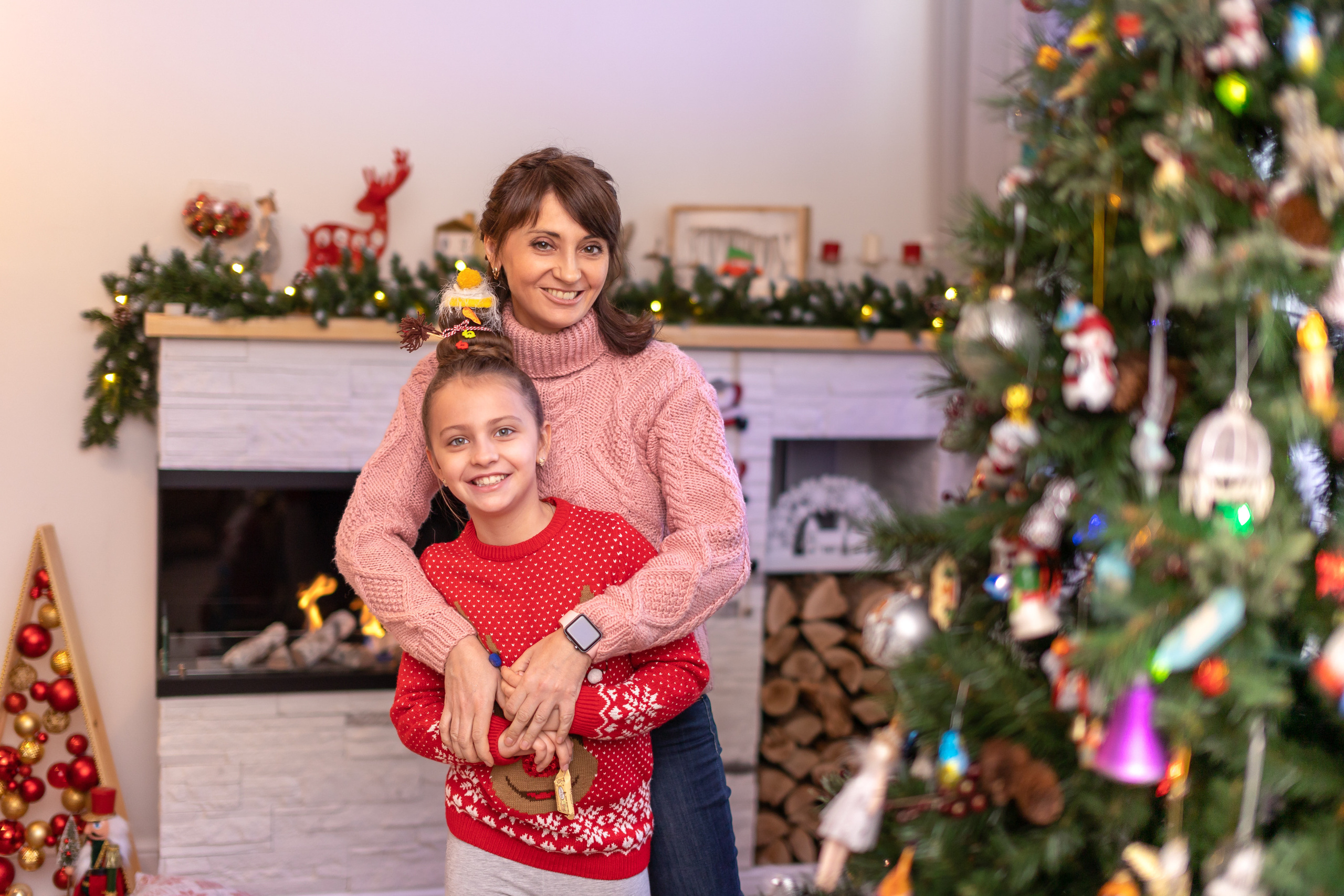 Новогодняя домашняя фотосессия. Фотограф в Оренбурге. Профессиональный фотограф
