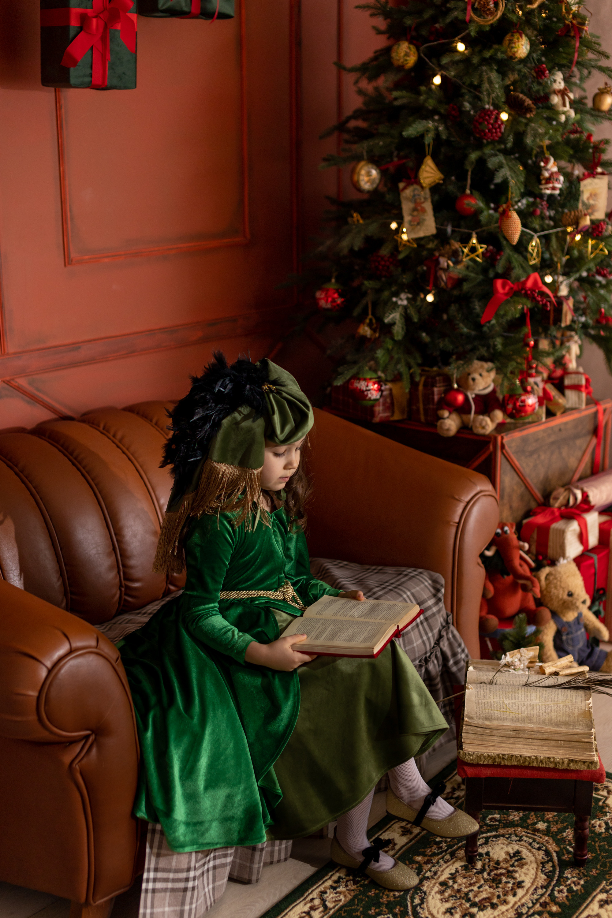 Новогодняя фотосессия Софии. Фотограф в Оренбурге. Профессиональный фотограф