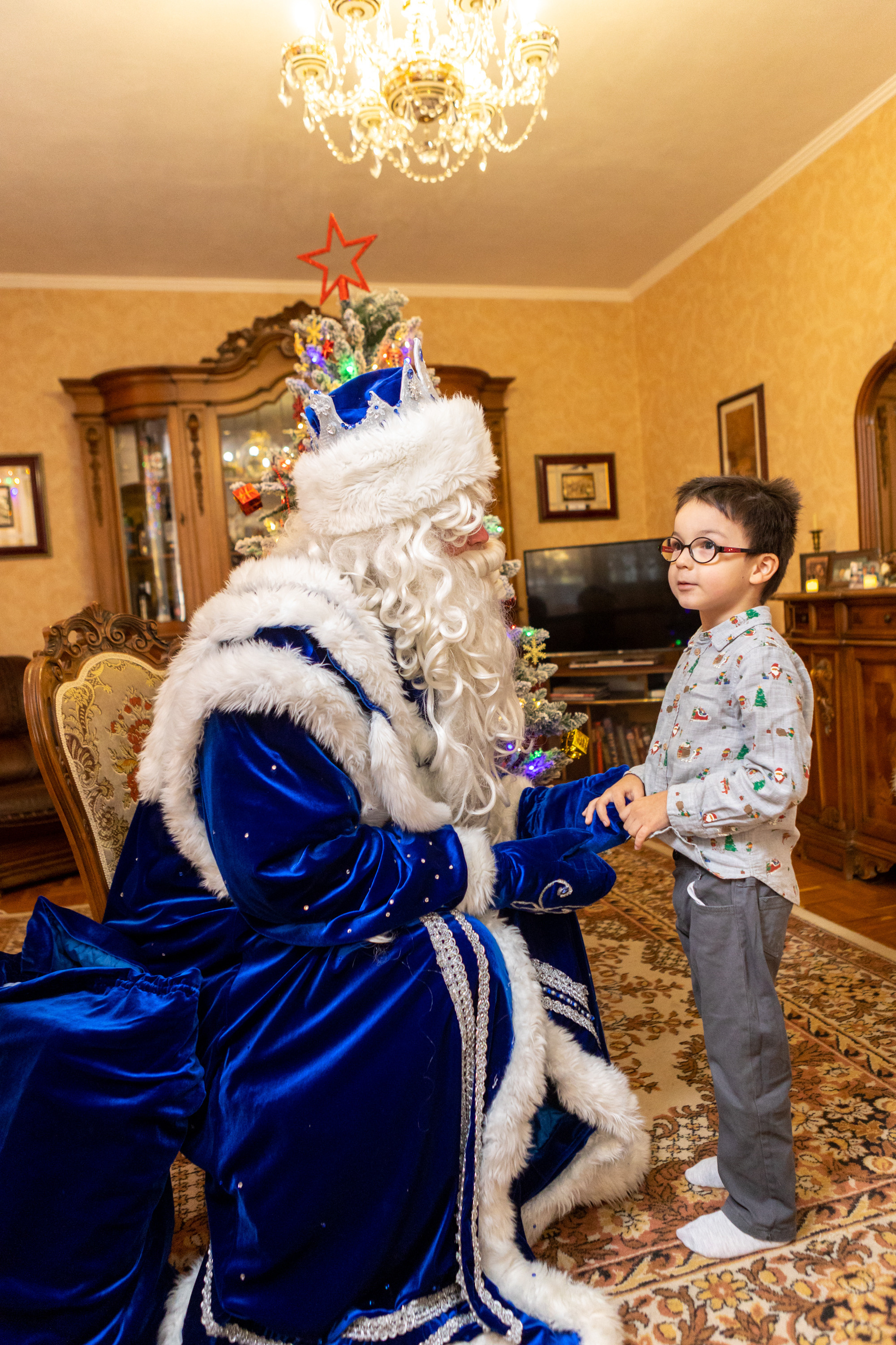 Поздравление от Деда Мороза. Фотограф в Оренбурге. Профессиональный фотограф