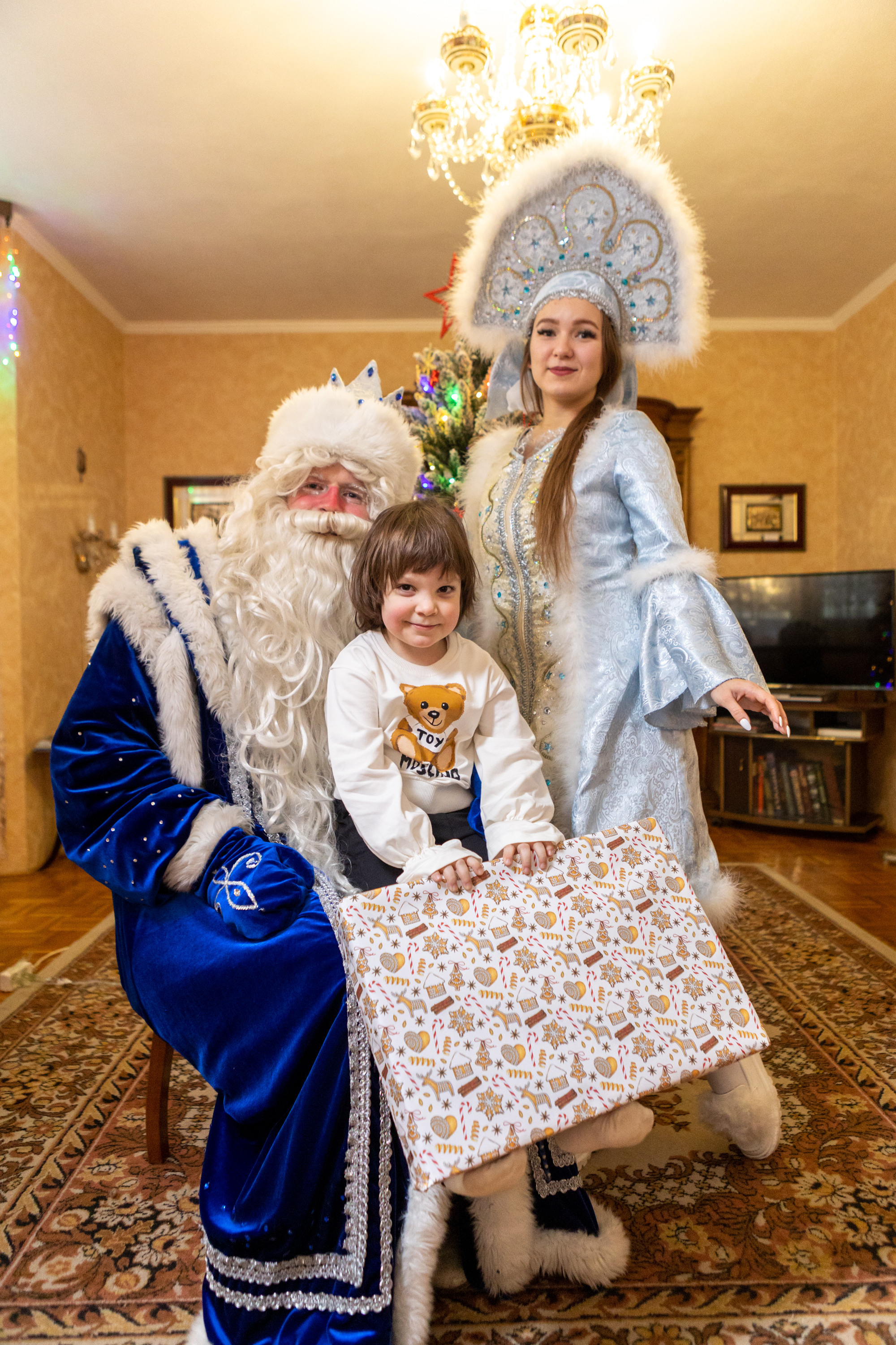 Поздравление от Деда Мороза. Фотограф в Оренбурге. Профессиональный фотограф