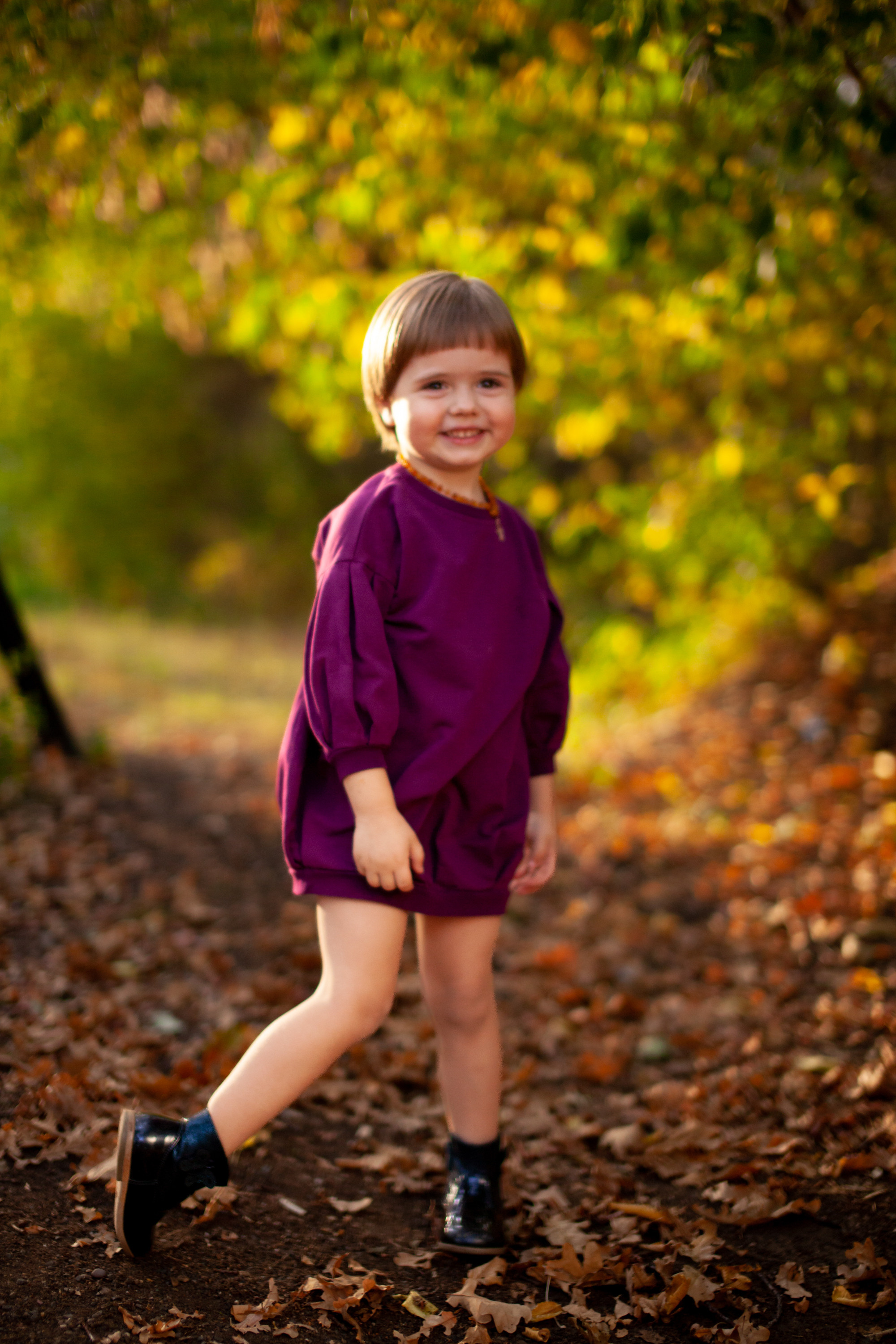 Осенняя прогулка Софы. Фотограф в Оренбурге. Профессиональный фотограф