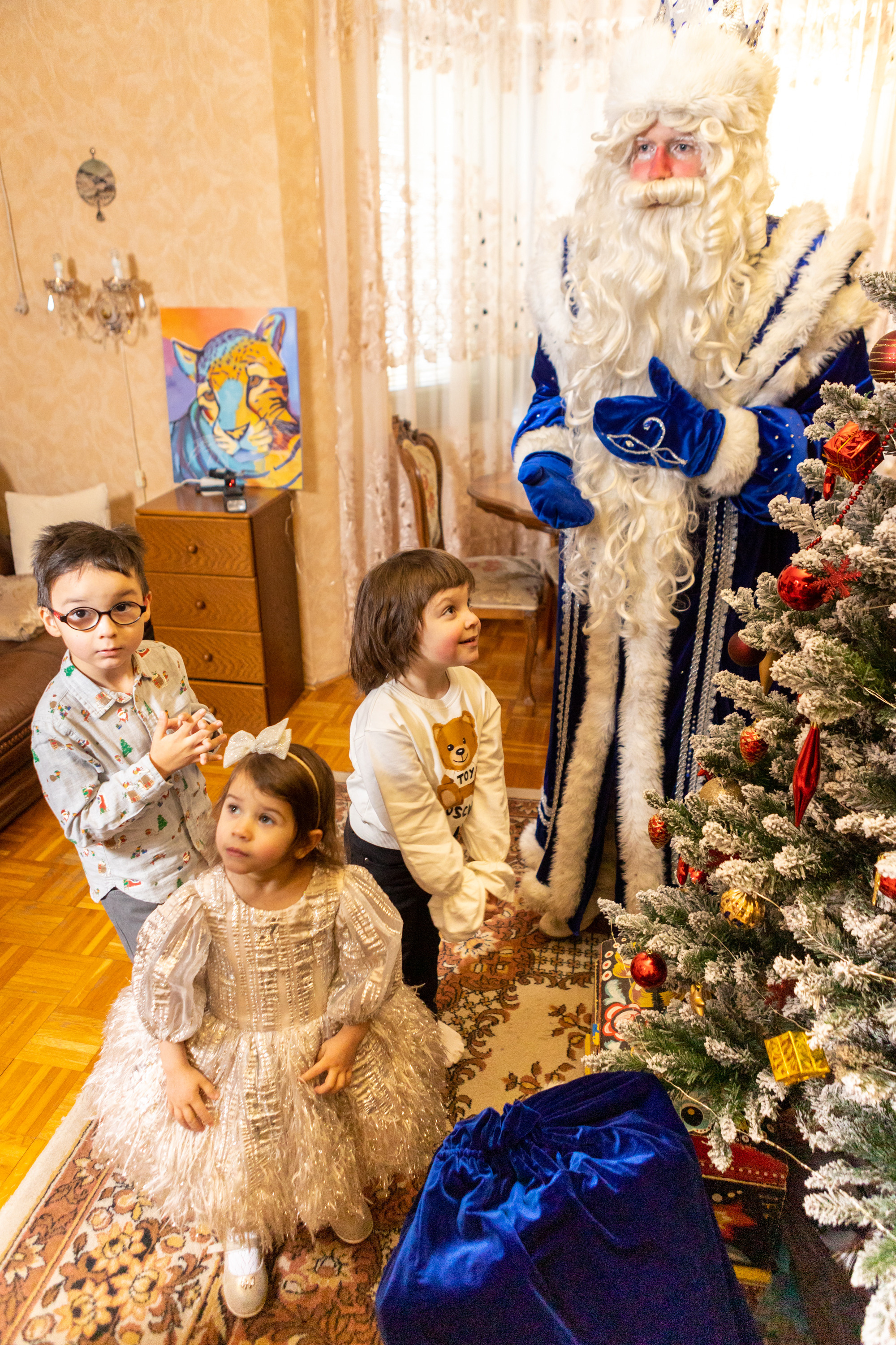Поздравление от Деда Мороза. Фотограф в Оренбурге. Профессиональный фотограф