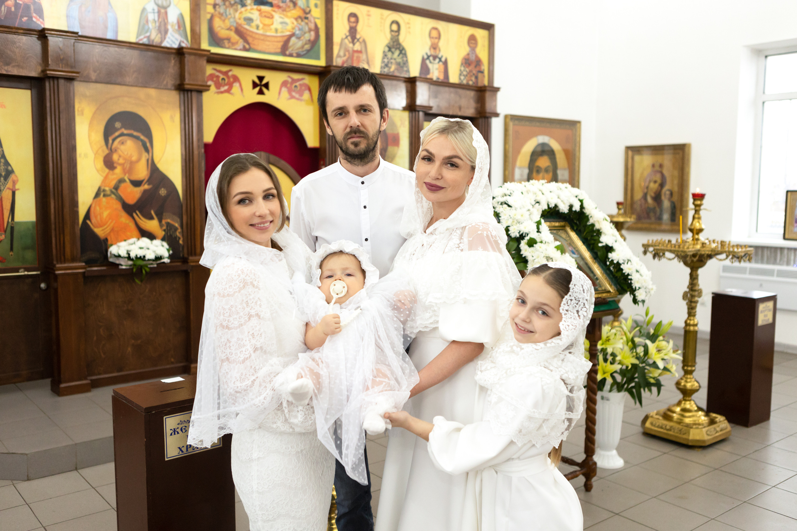 Крещение Аглаи. Фотограф в Оренбурге. Профессиональный фотограф