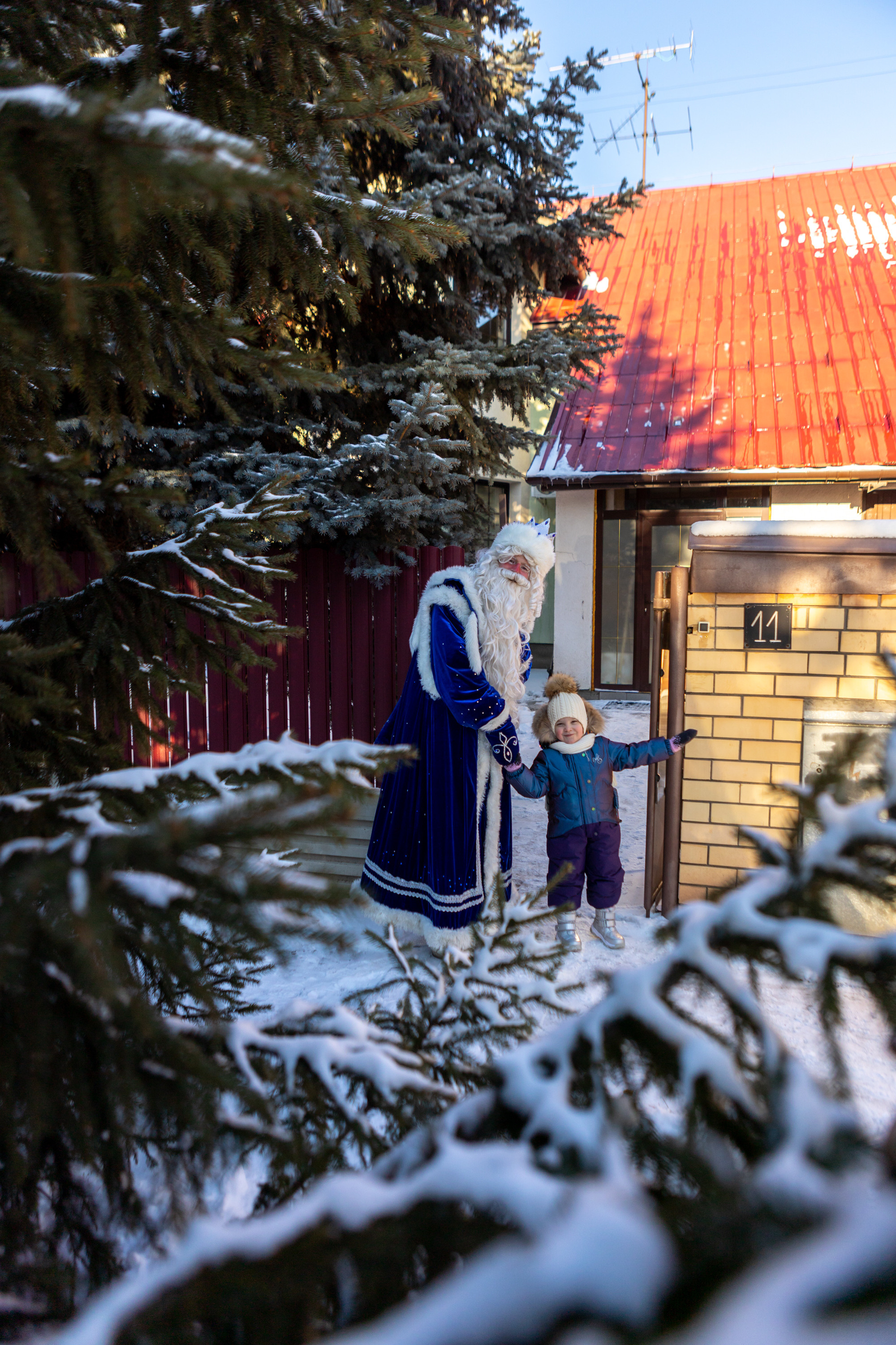 Поздравление от Деда Мороза. Фотограф в Оренбурге. Профессиональный фотограф