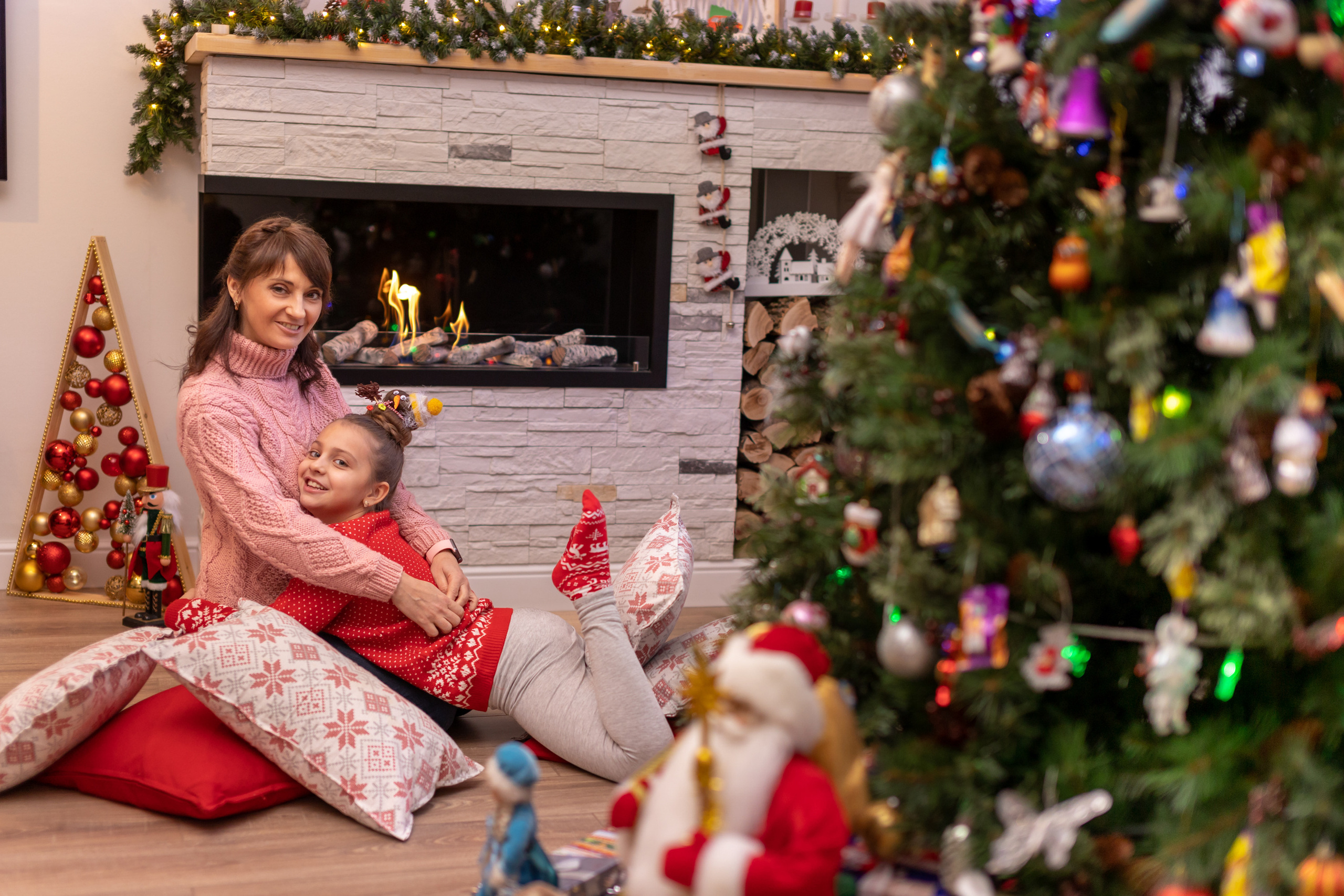 Новогодняя домашняя фотосессия. Фотограф в Оренбурге. Профессиональный фотограф