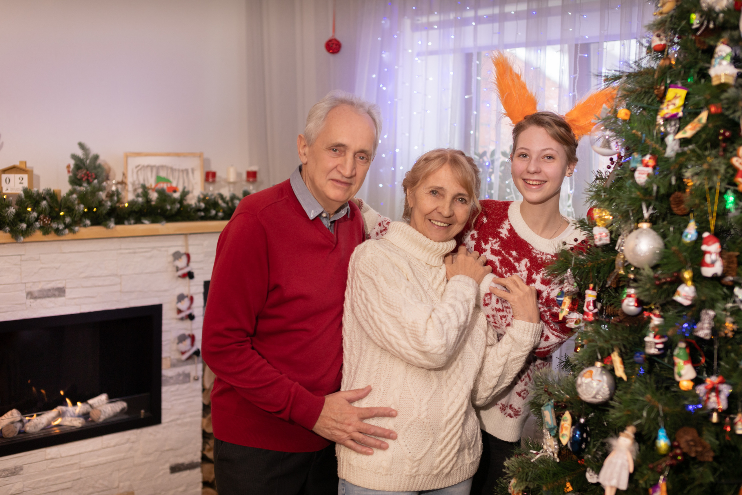 Новогодняя домашняя фотосессия. Фотограф в Оренбурге. Профессиональный фотограф