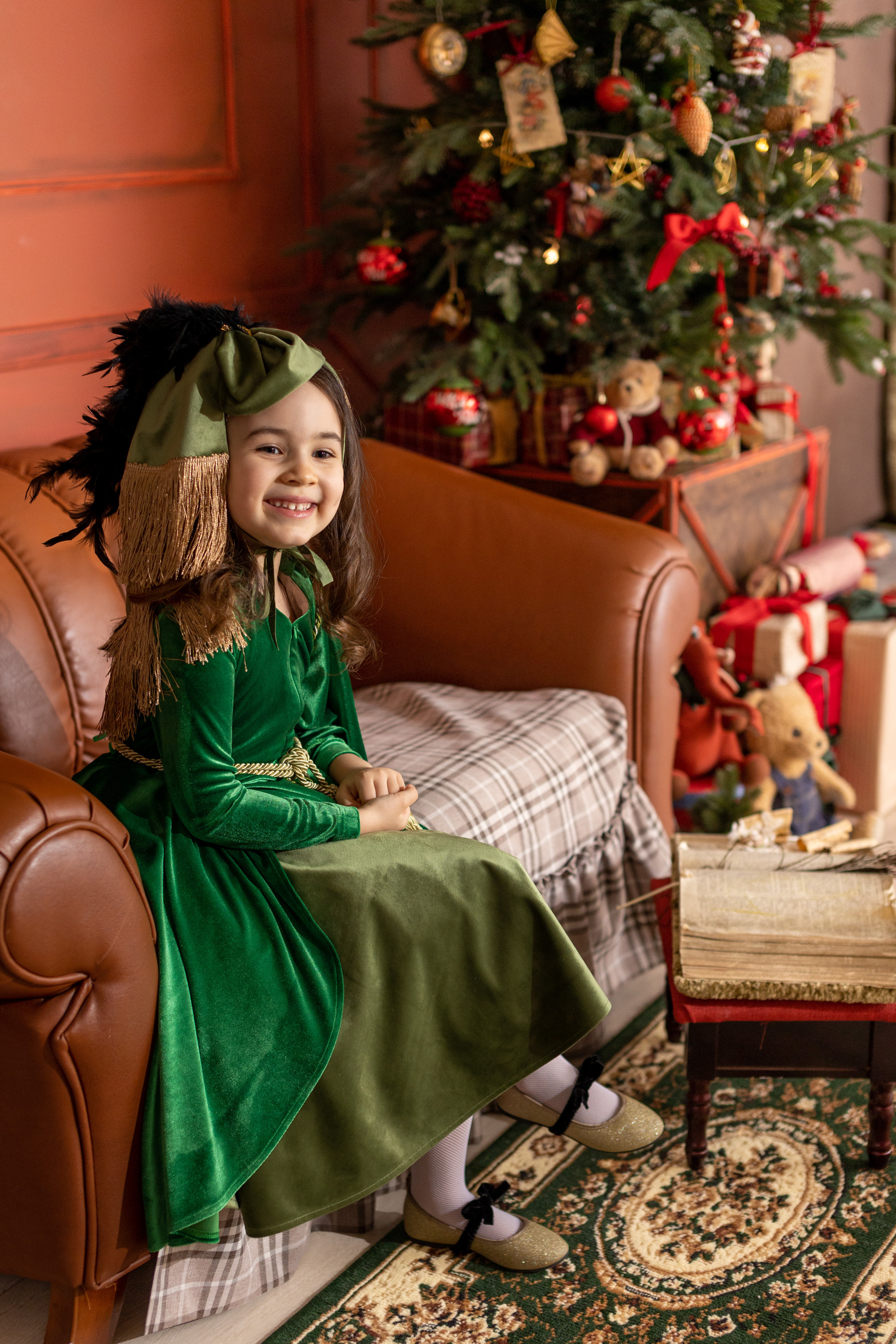 Новогодняя фотосессия Софии. Фотограф в Оренбурге. Профессиональный фотограф