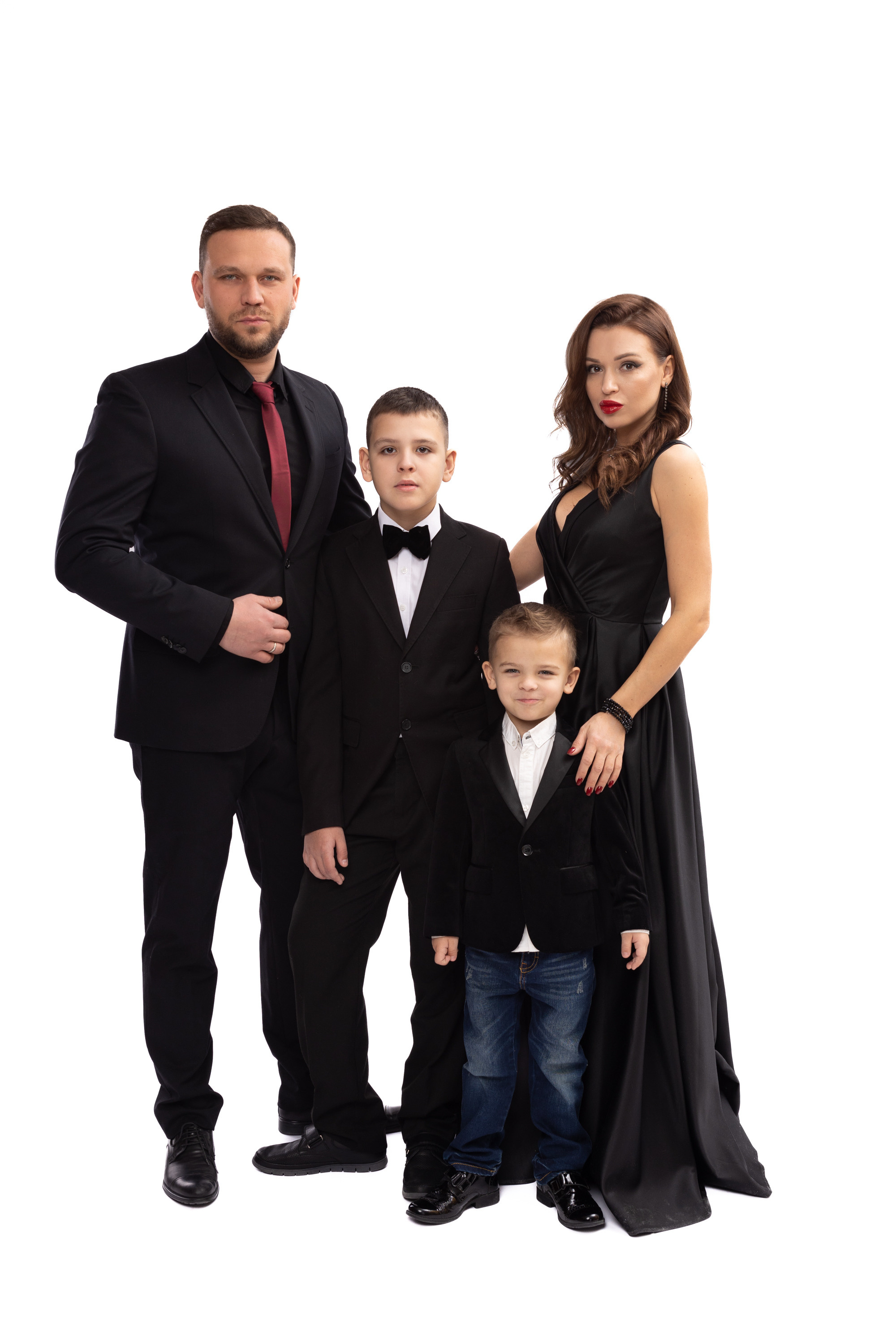 Семейная новогодняя фотосессия. Фотограф в Оренбурге. Профессиональный фотограф