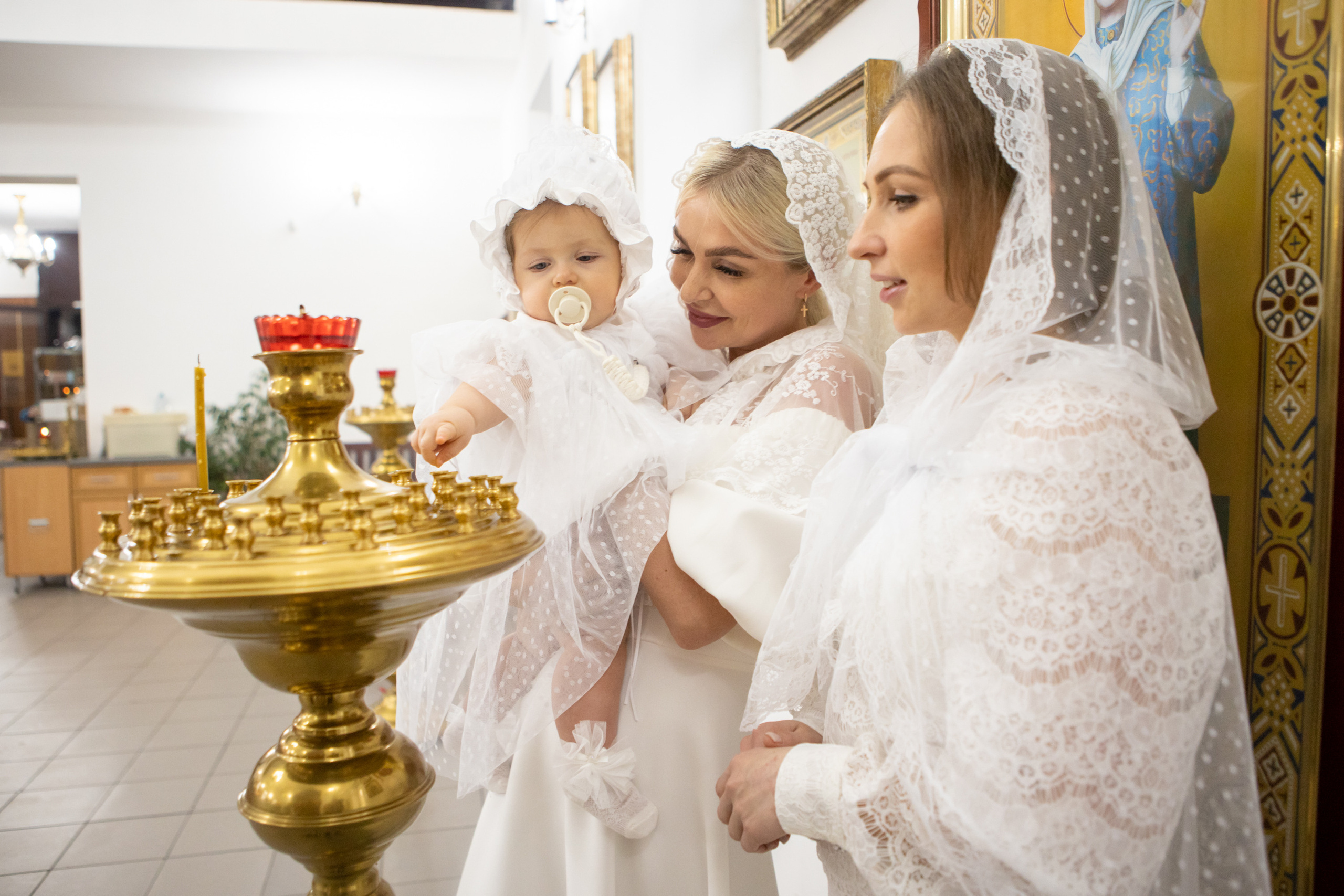 Крещение Аглаи. Фотограф в Оренбурге. Профессиональный фотограф