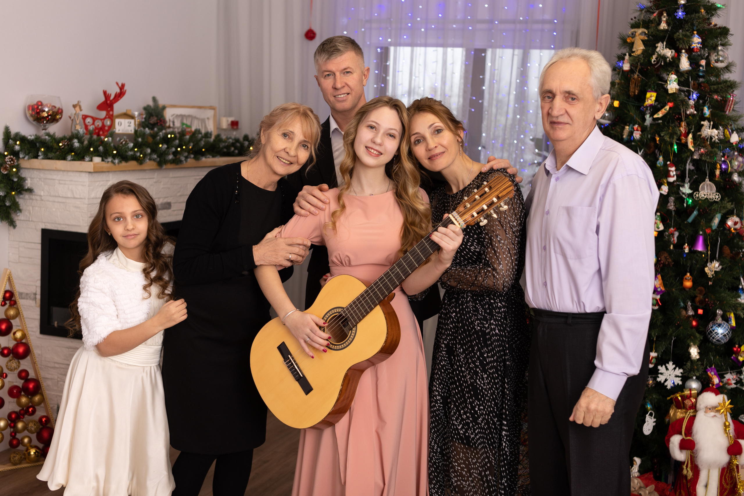 Новогодняя домашняя фотосессия. Фотограф в Оренбурге. Профессиональный фотограф