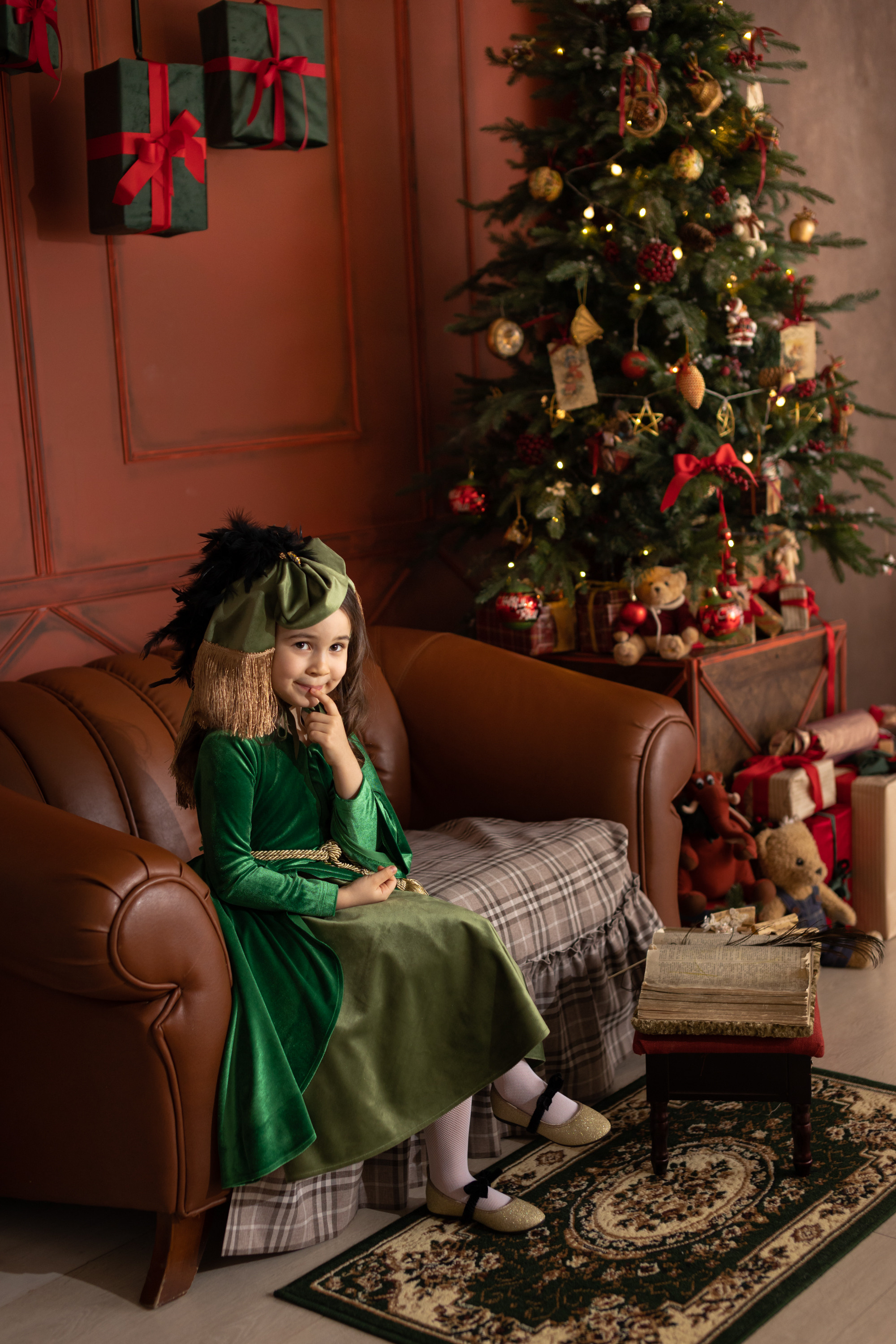 Новогодняя фотосессия Софии. Фотограф в Оренбурге. Профессиональный фотограф